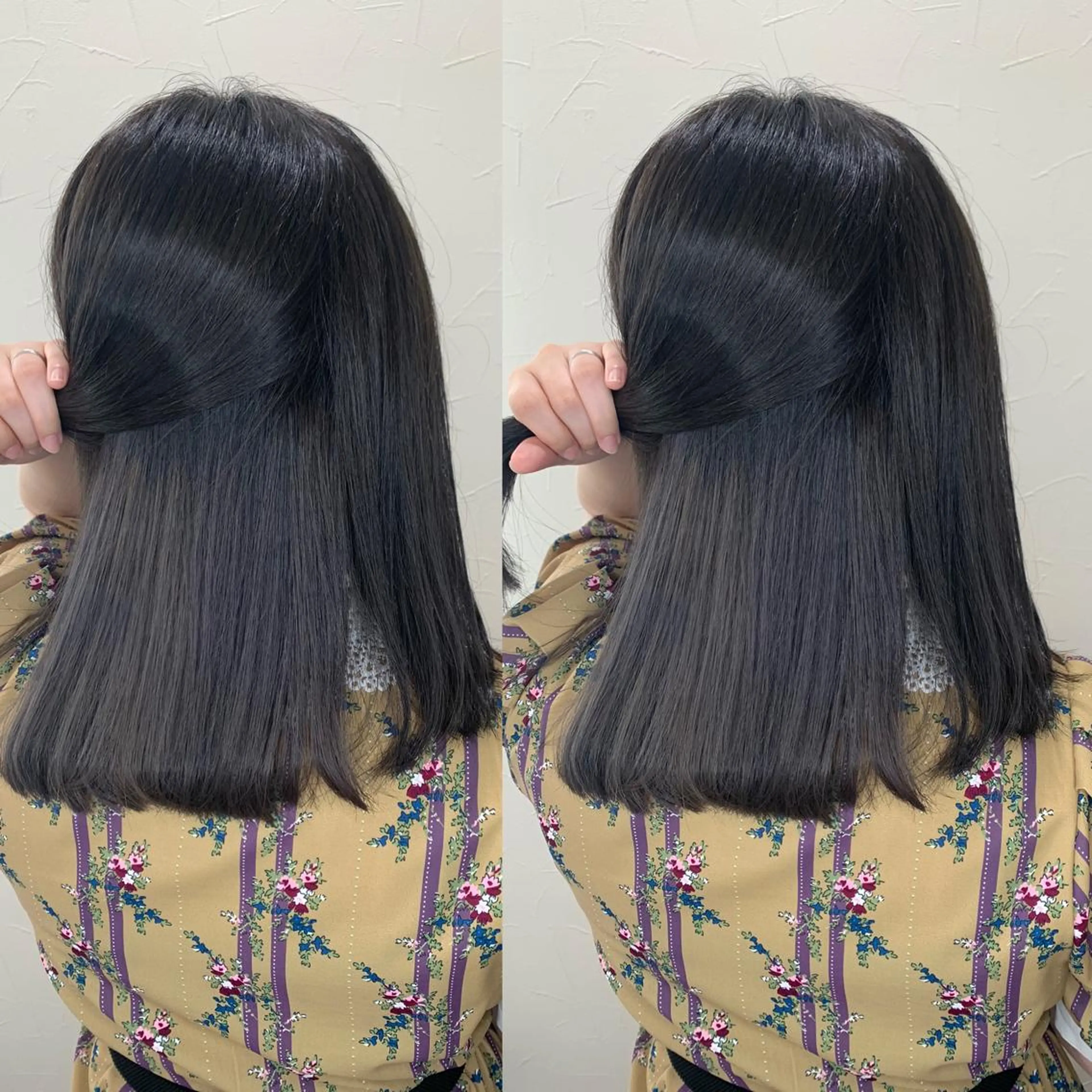 ミディアム ヘアカラー トリートメント お悩み、似合わせ提案 将真のヘアスタイル