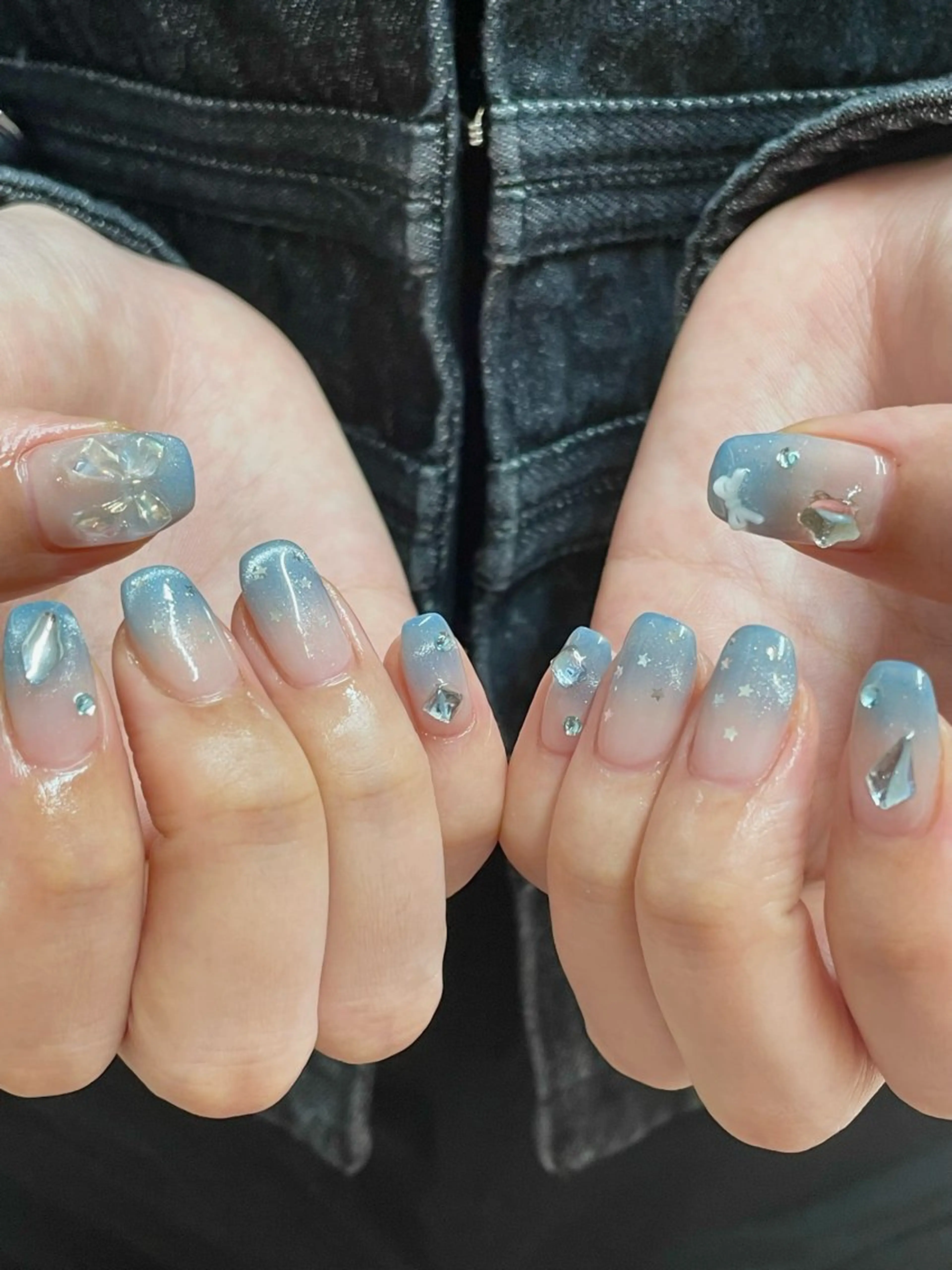 ネイル ハンドネイル Kuwata Arisa⋆🍒⭒˚のネイルデザイン