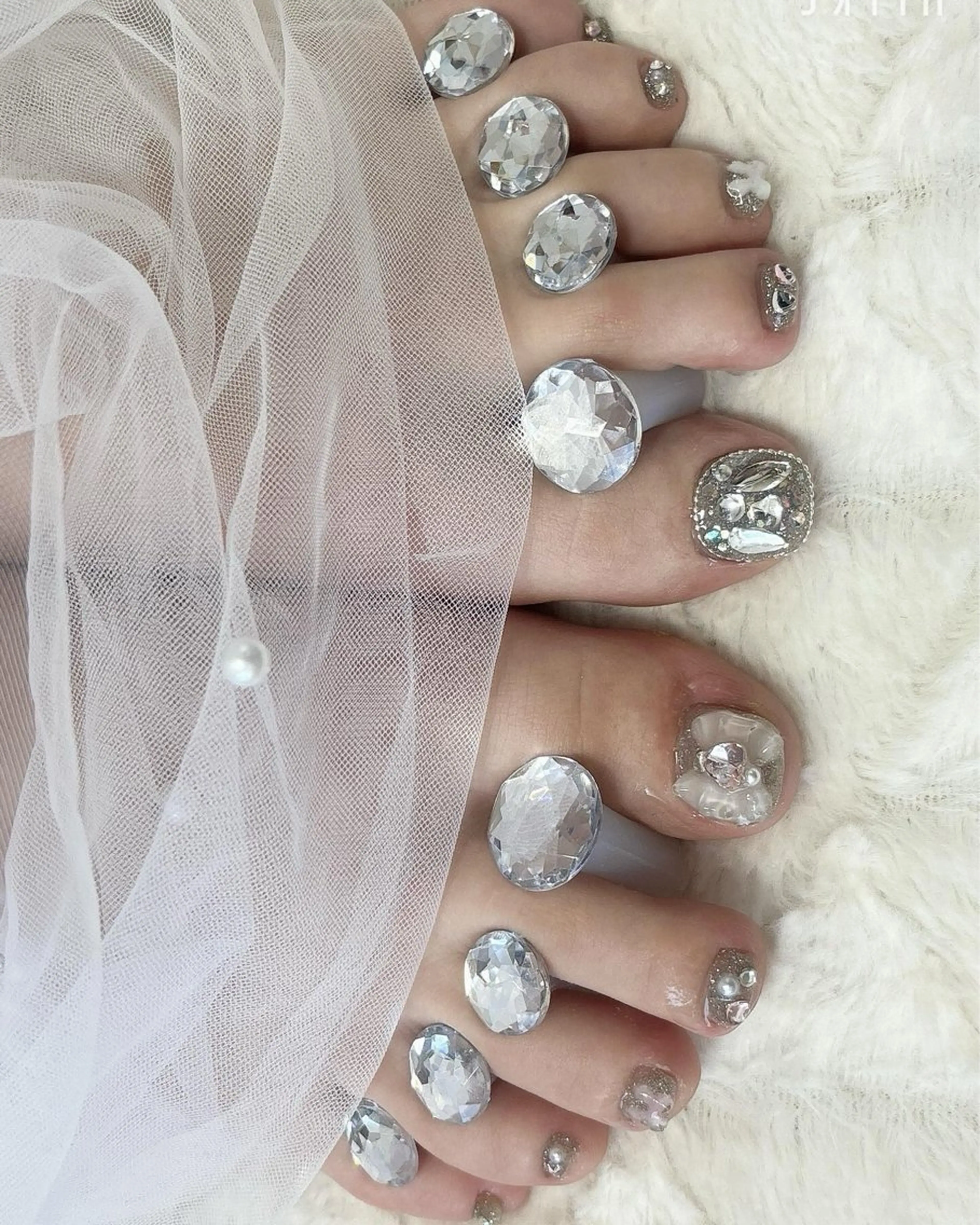 ネイル フラッシュネイル ラメ(グリッター) nail salon はるりのネイルデザイン