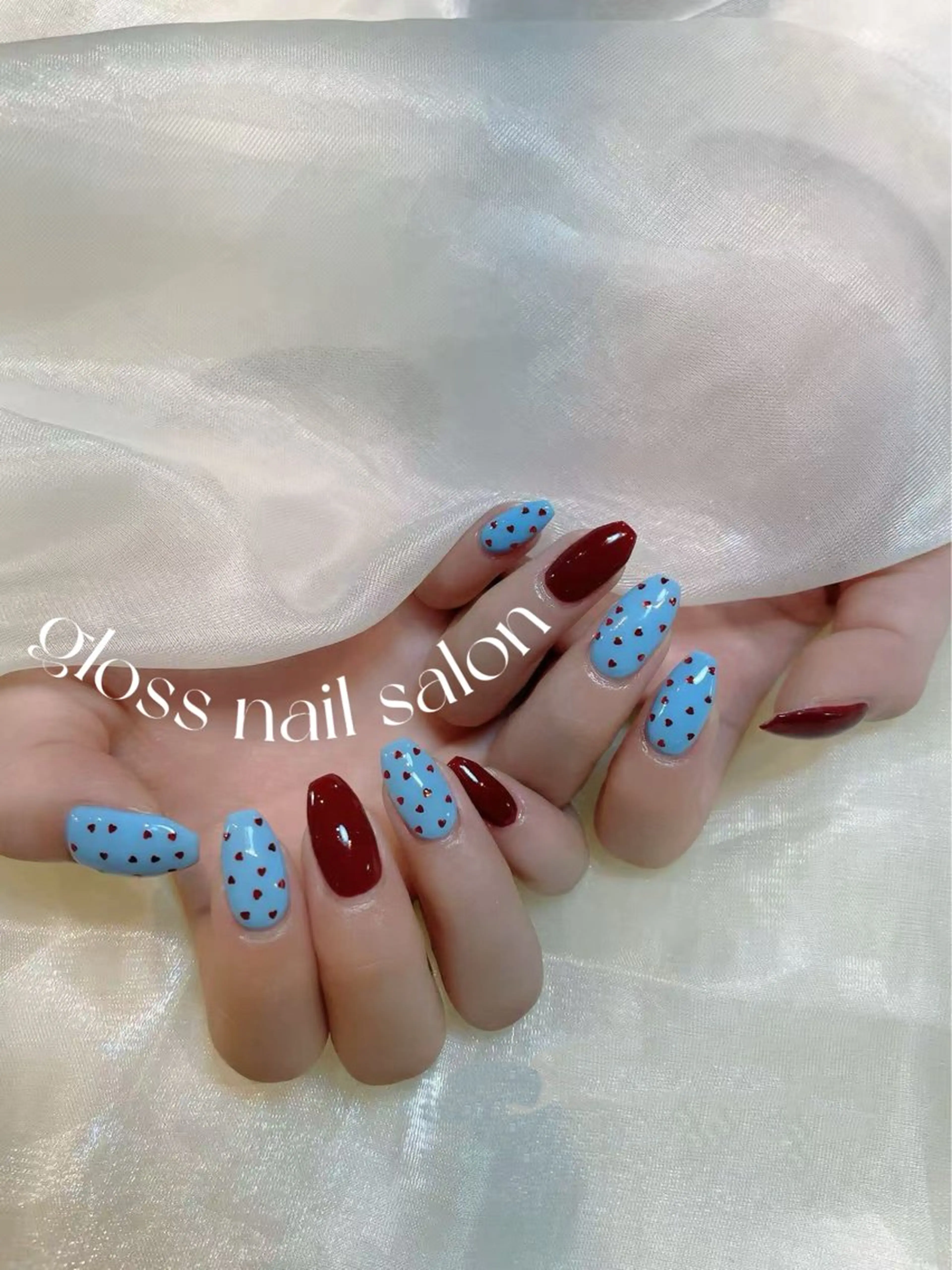 ネイル miho🍎 Gloss nailのネイルデザイン