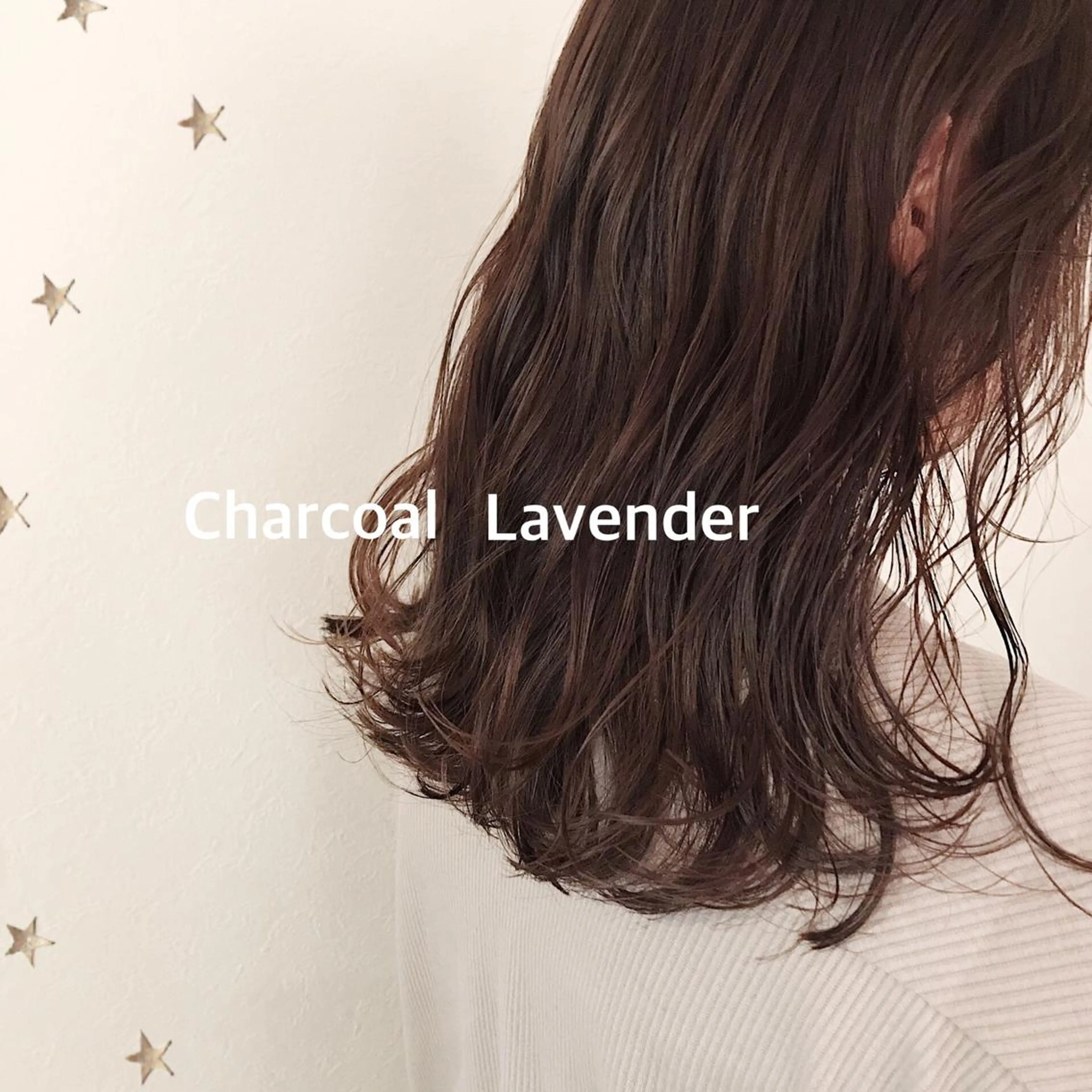 ミディアム カラー カット ヘアカラー 市川 千夏のヘアスタイル