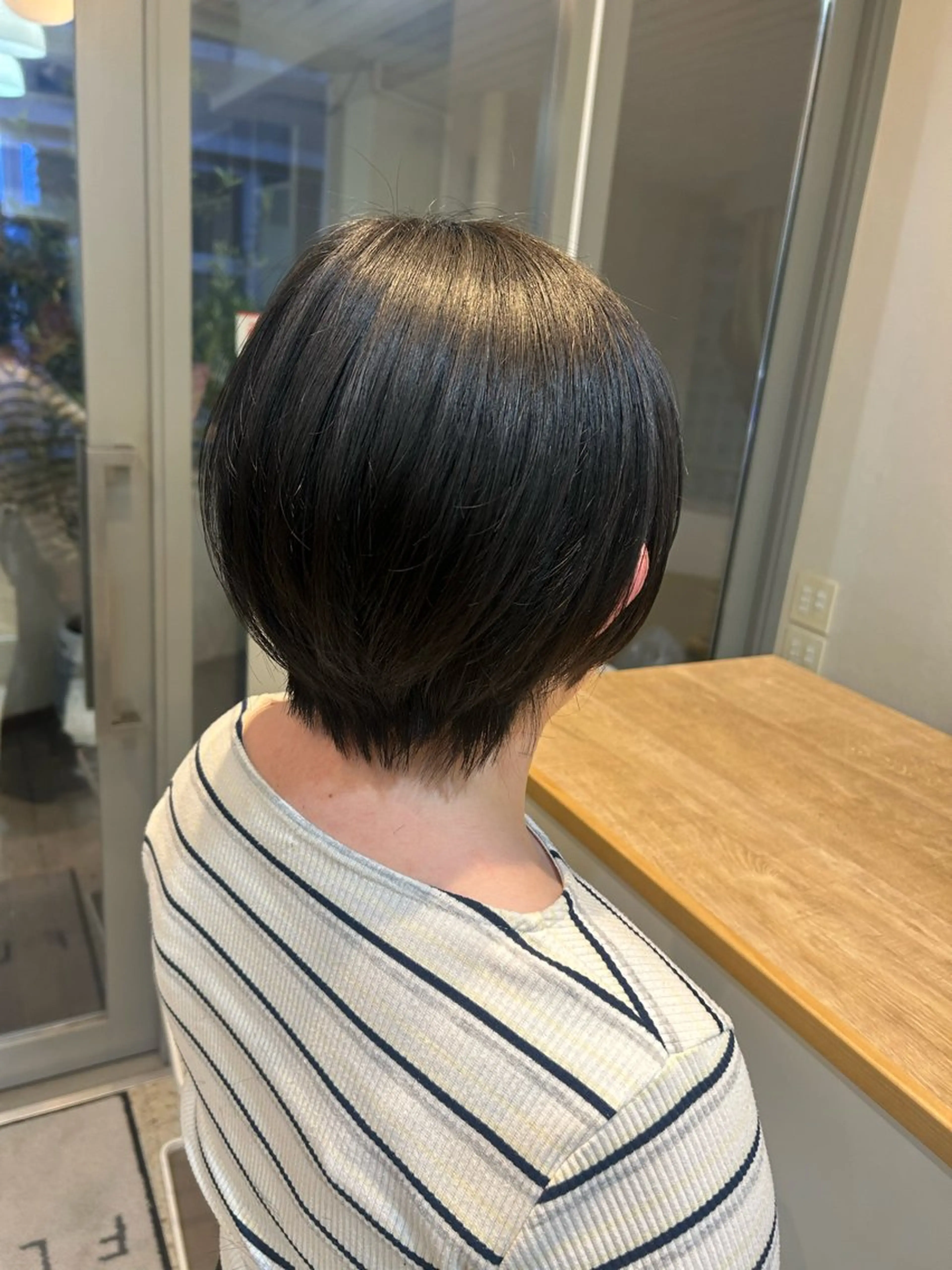 ショート ショートヘア カット ウジイエ ミユウのヘアスタイル