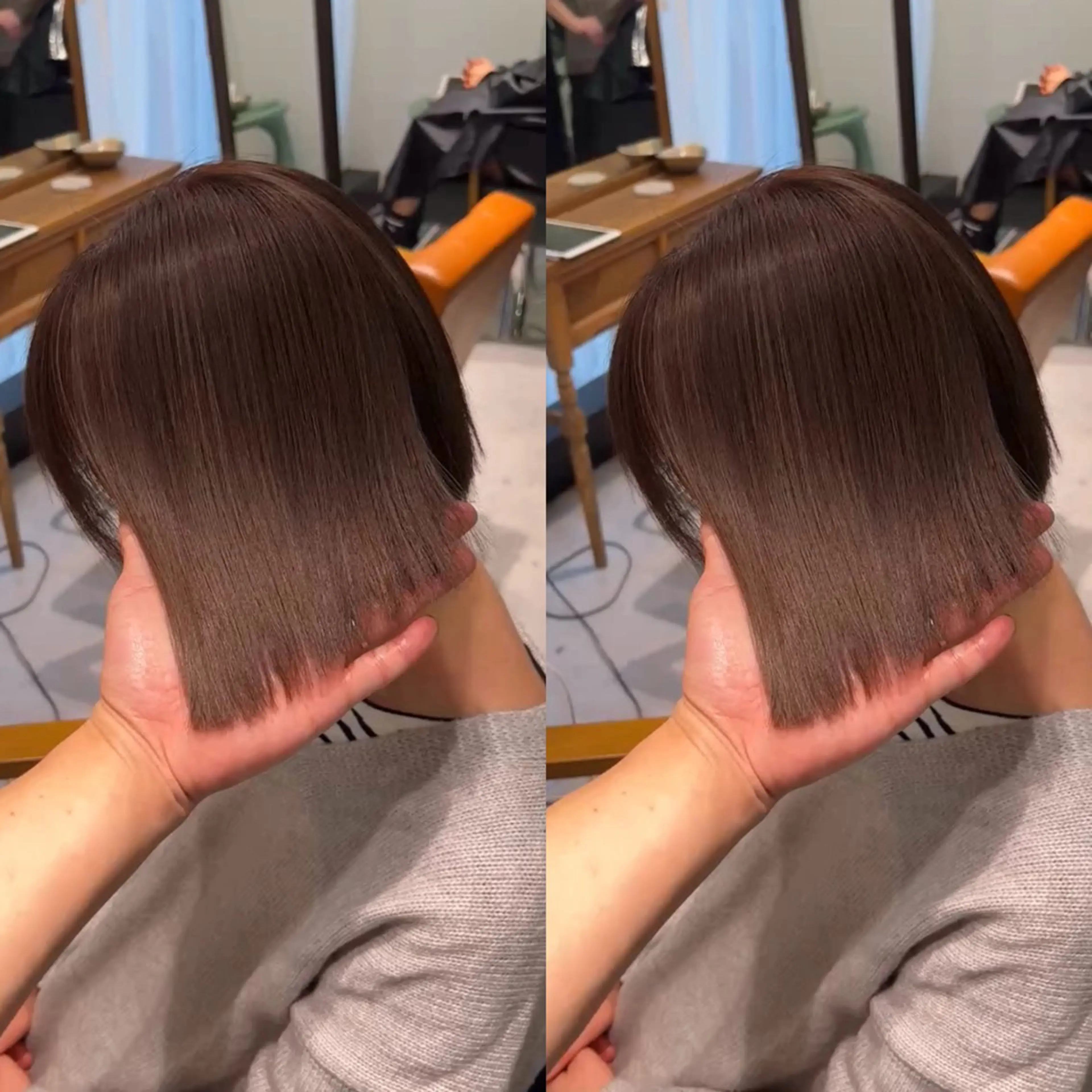 カラー ベージュカラー ブリーチ ブリーチなしカラー slit kokoroのヘアスタイル