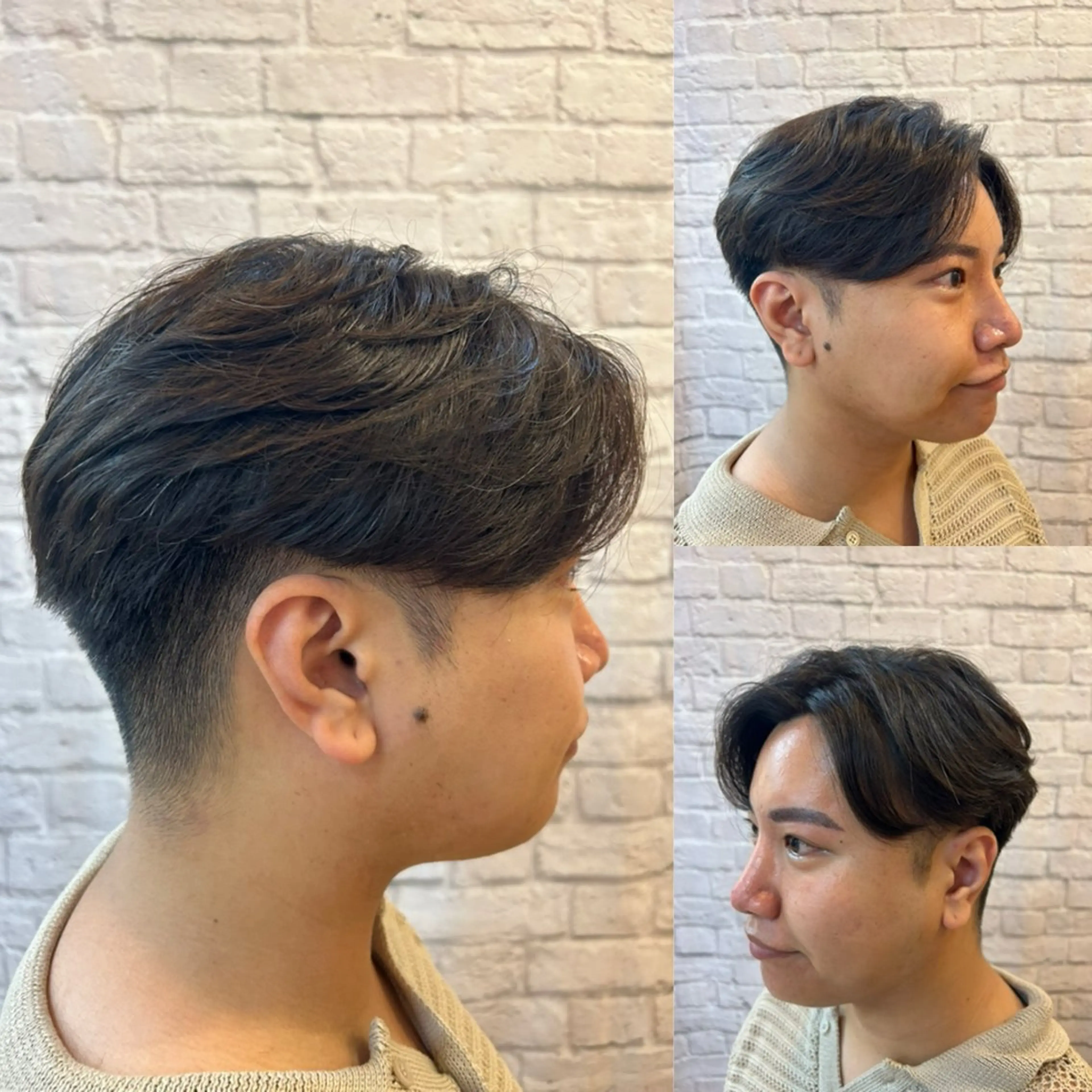 ミディアム Syunta Sato/佐藤駿太のヘアスタイル