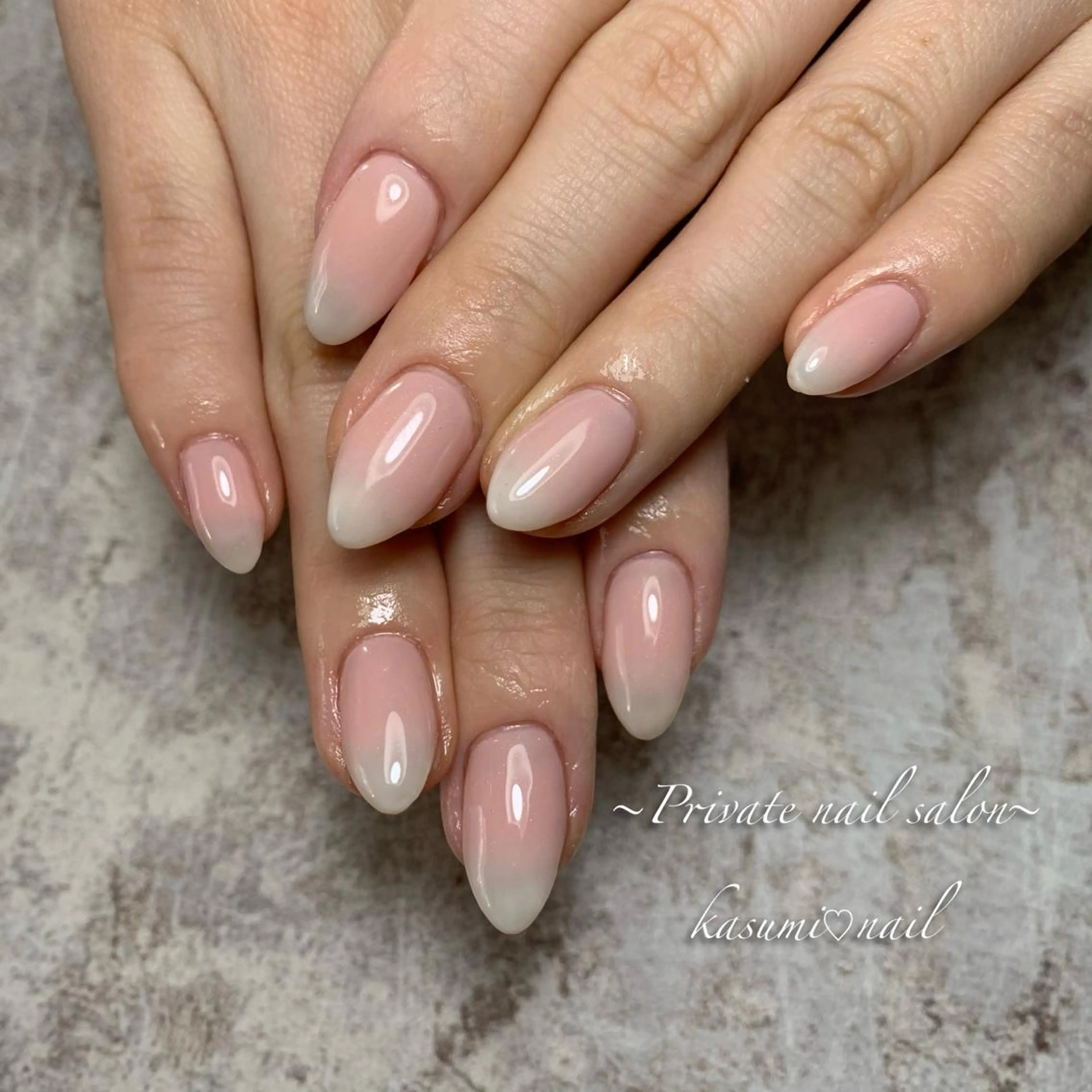 ネイル マグネットネイル ミラーネイル ニュアンスネイル KASUMI♡ Nailのネイルデザイン