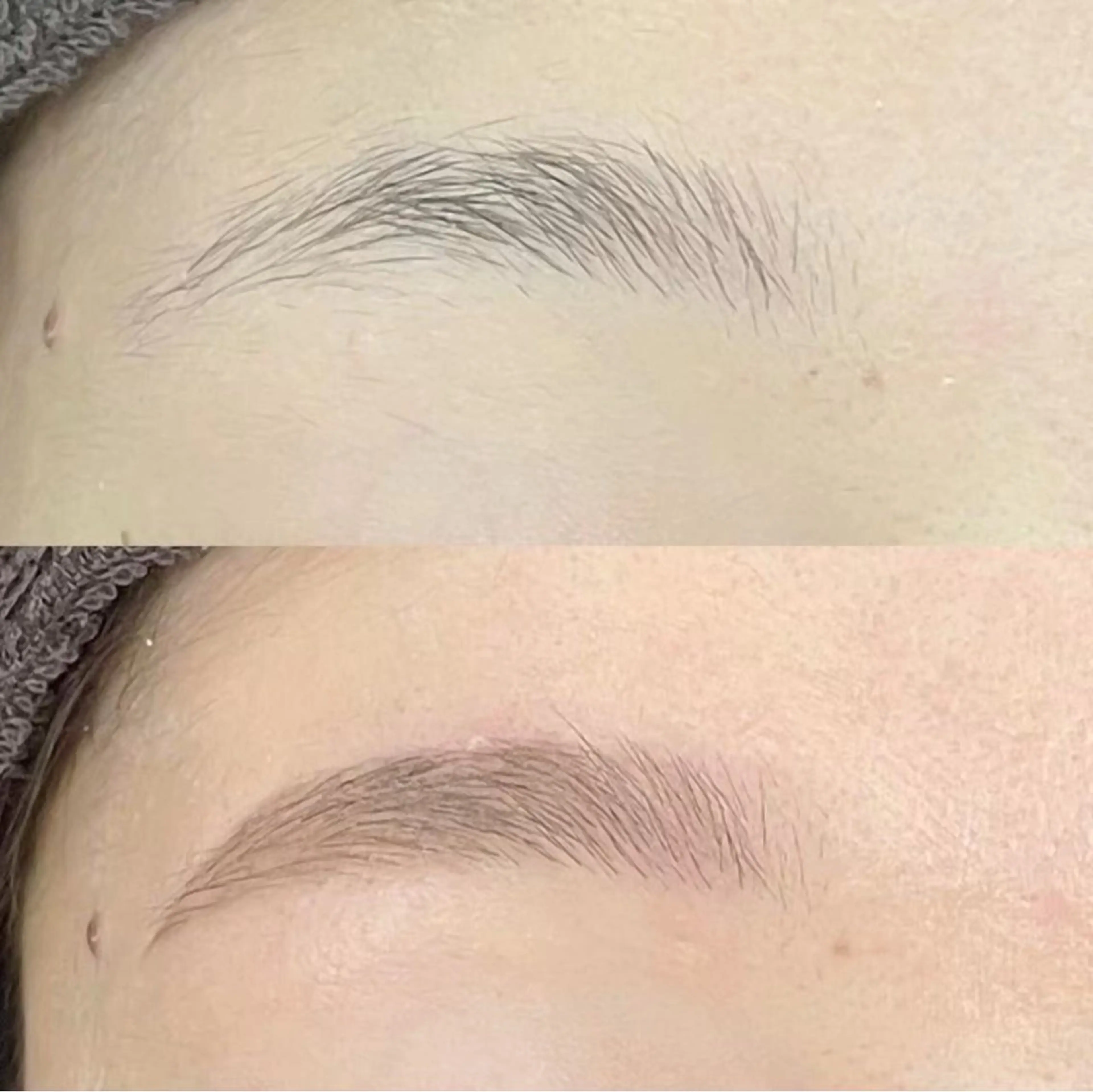 眉毛ワックスの写真