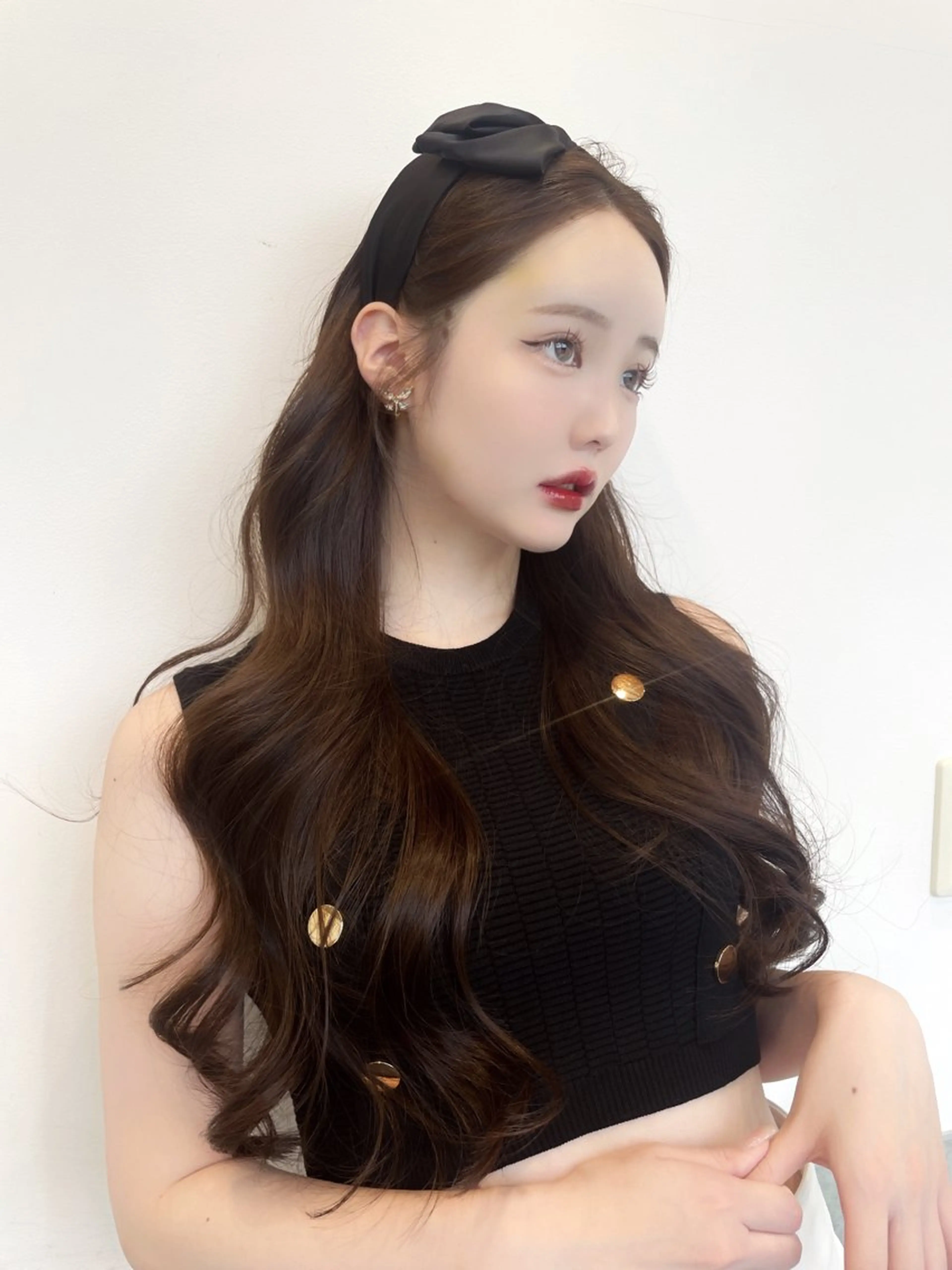 ロング カラー ヘアアレンジ アッシュ アッシュブラウン ブリーチ ブラウンカラー 透明感カラー ヘアカラー トリートメント ヘアセット SALOWIN原宿ash店所属・憧れの艶ハイトーンへ 🌙サイダサキのヘアスタイル