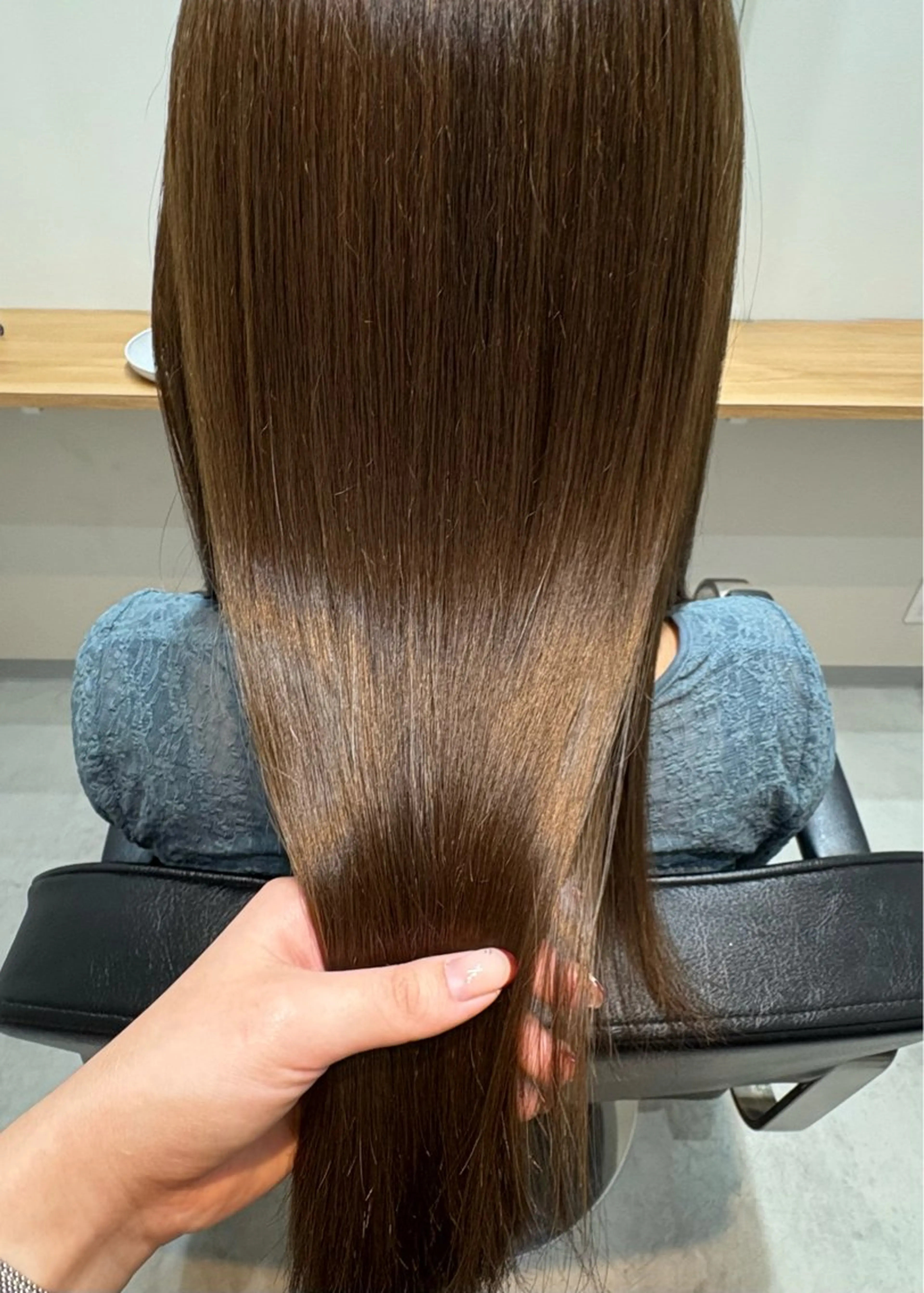 ロング カット ヘアカラー 縮毛矯正 Takane .のヘアスタイル