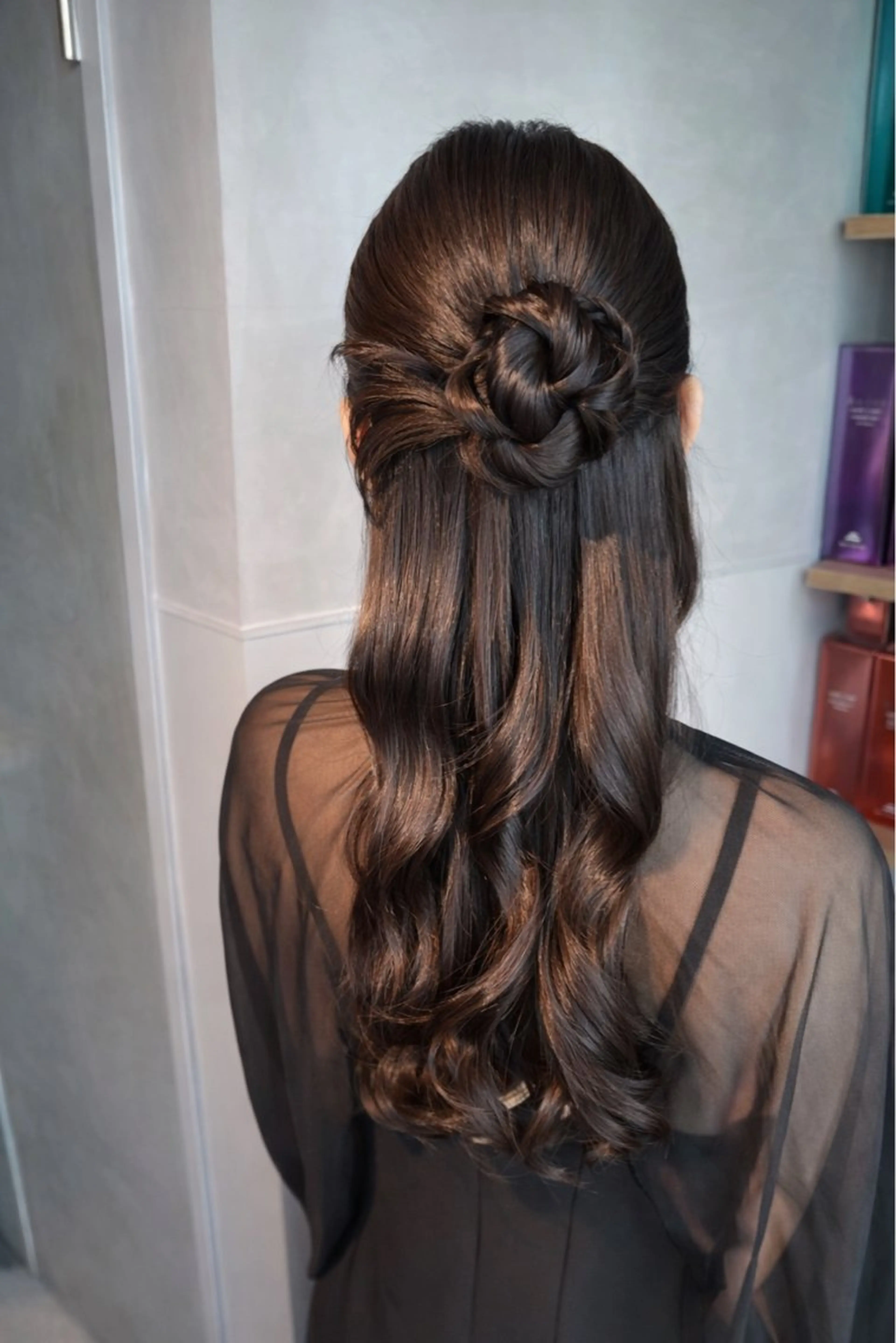 ヘアアレンジ 結婚式・ブライダル 卒業式のヘアスタイル ヘアセット charm《銀座》 ヘアセット/縮毛矯正のヘアスタイル