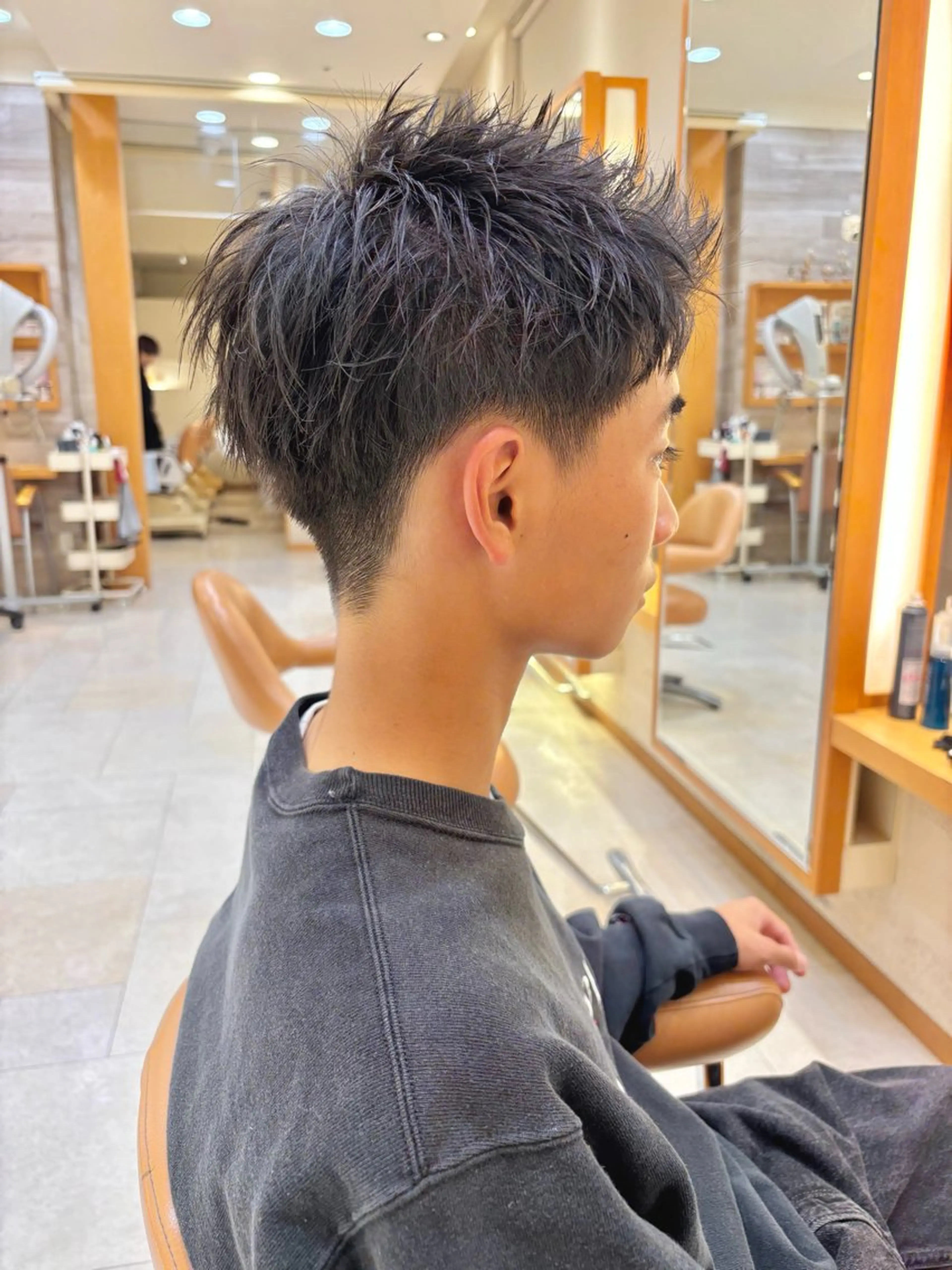 ショート メンズ スパイキーショート ショートヘア カット メンズショート/ メンズパーマ藤森のヘアスタイル