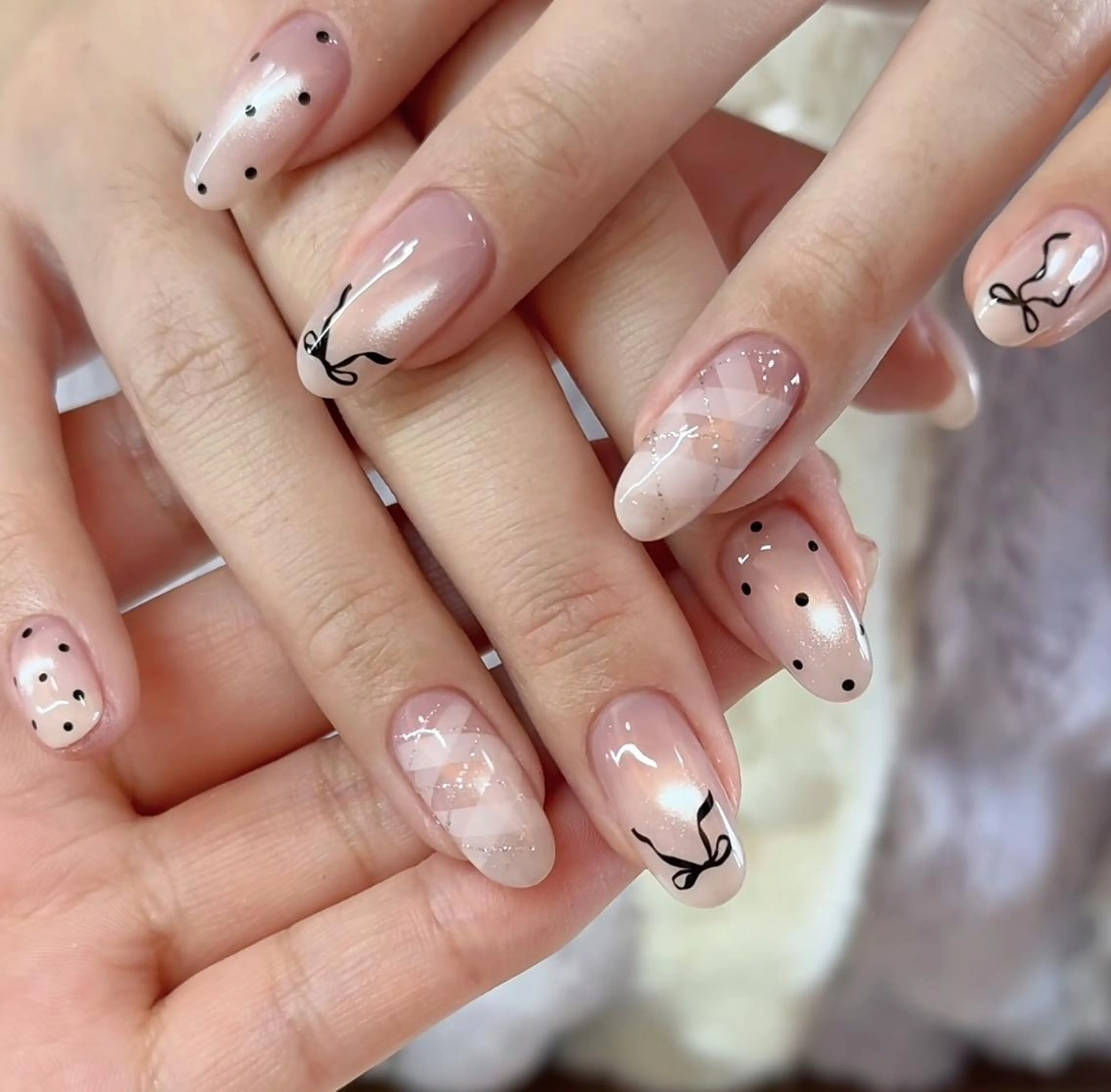 ネイル ハンドネイル 🎀 KiKi_nailのネイルデザイン