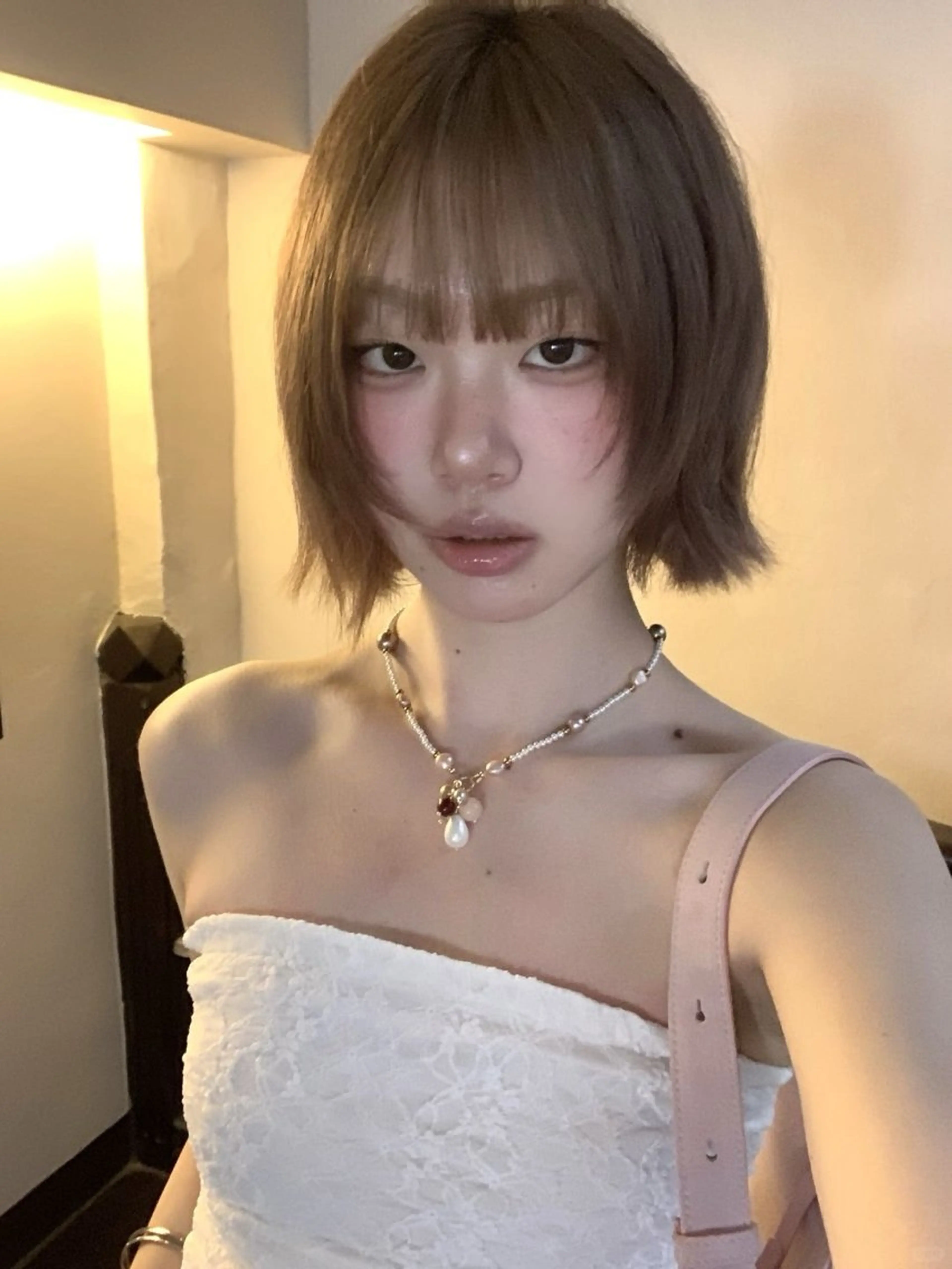 ショート rinka/暖色 ボブカットモデルのヘアスタイル