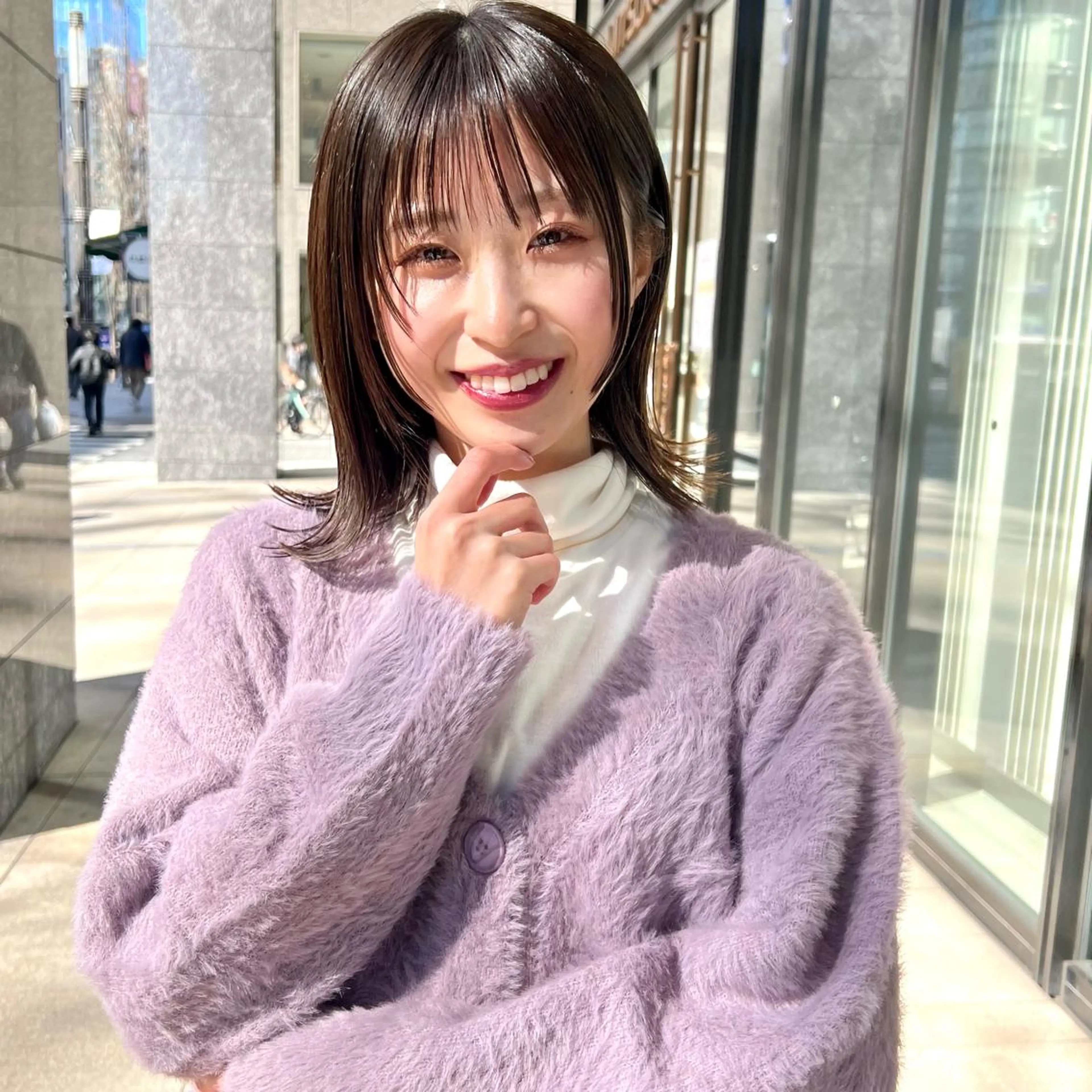 前髪カット ＆ 顔まわり後れ毛カットも🉑［所要時間20分前後］の写真