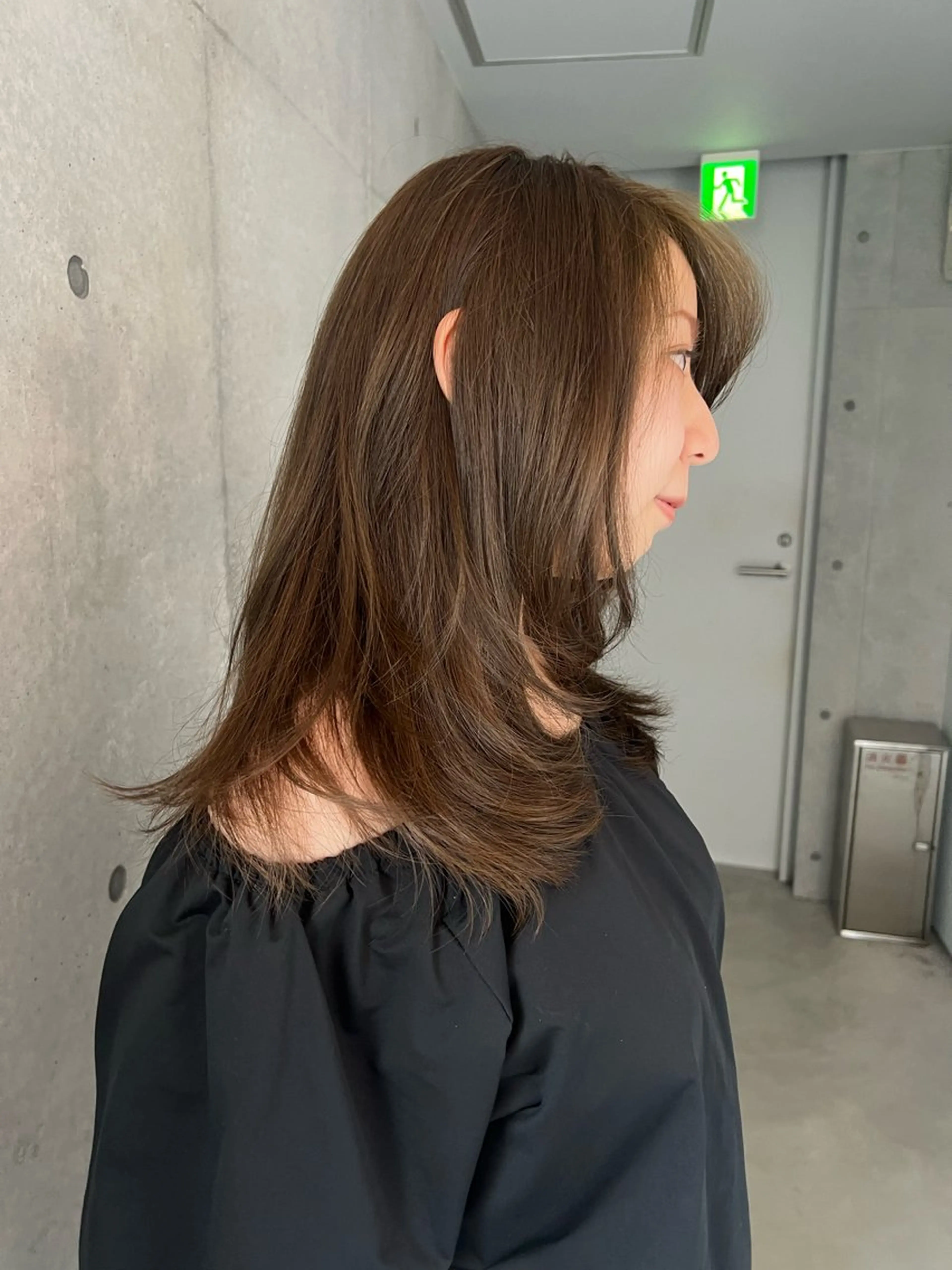 ミディアム ヘアカラー トリートメント sakoda shunkiのヘアスタイル