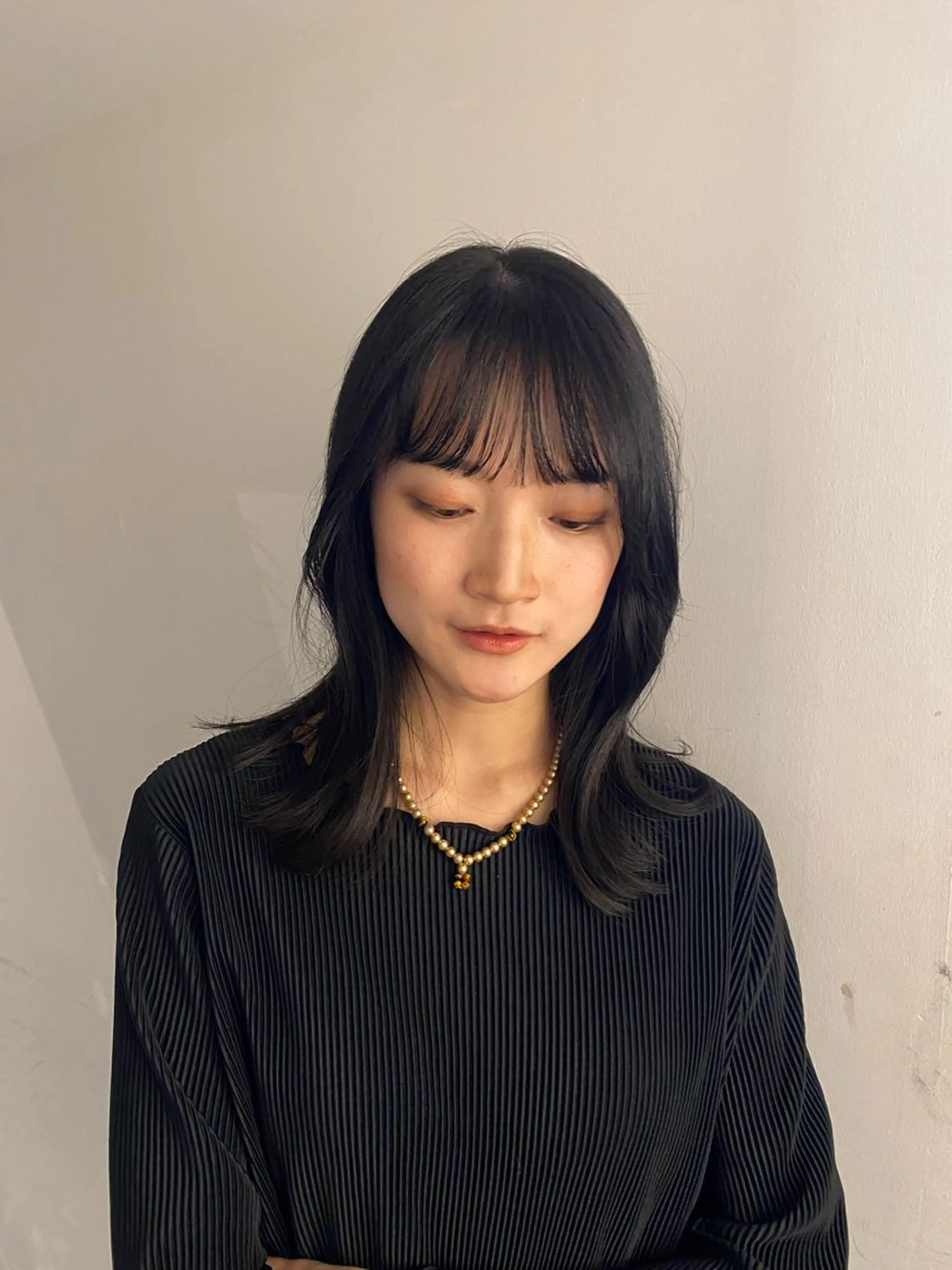 ミディアム カラー ヘアアレンジ marino マリノのヘアスタイル