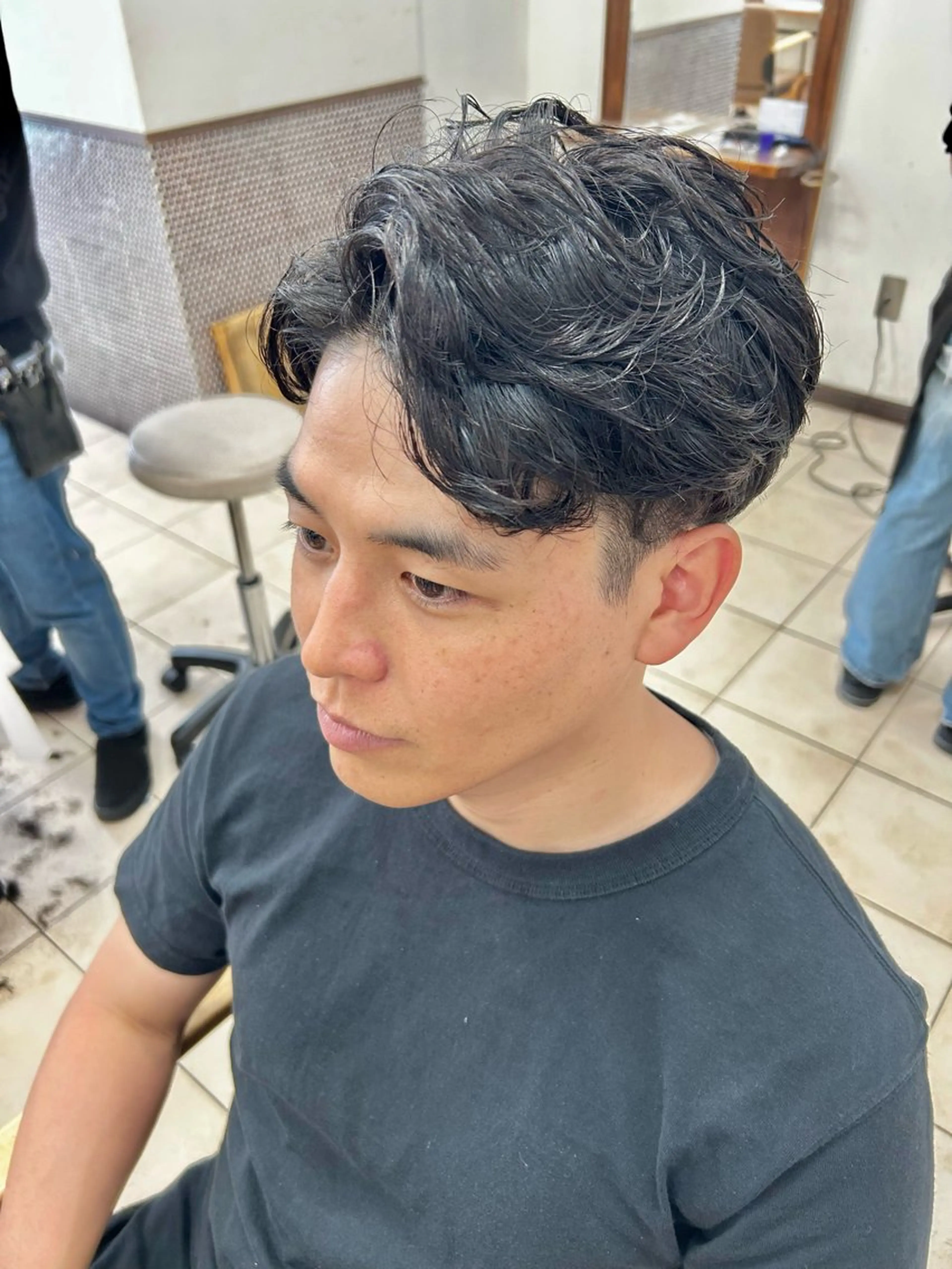 パーマ メンズ カット パーマ メンズ特化/カット: パーマ🔥REO🔥のヘアスタイル