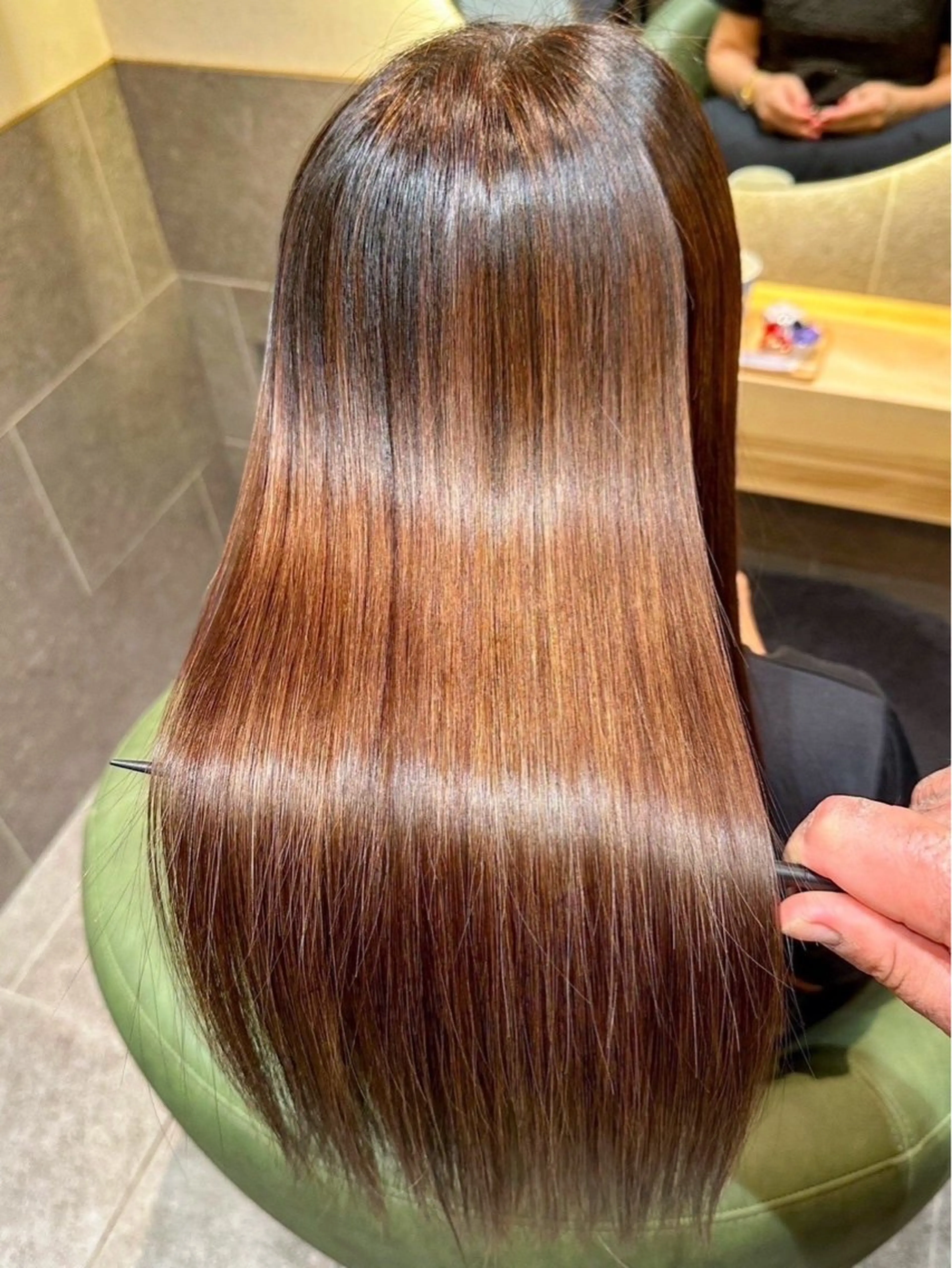 ロング [自由が丘]ハヤカワ /縮毛矯正/髪質改善のヘアスタイル