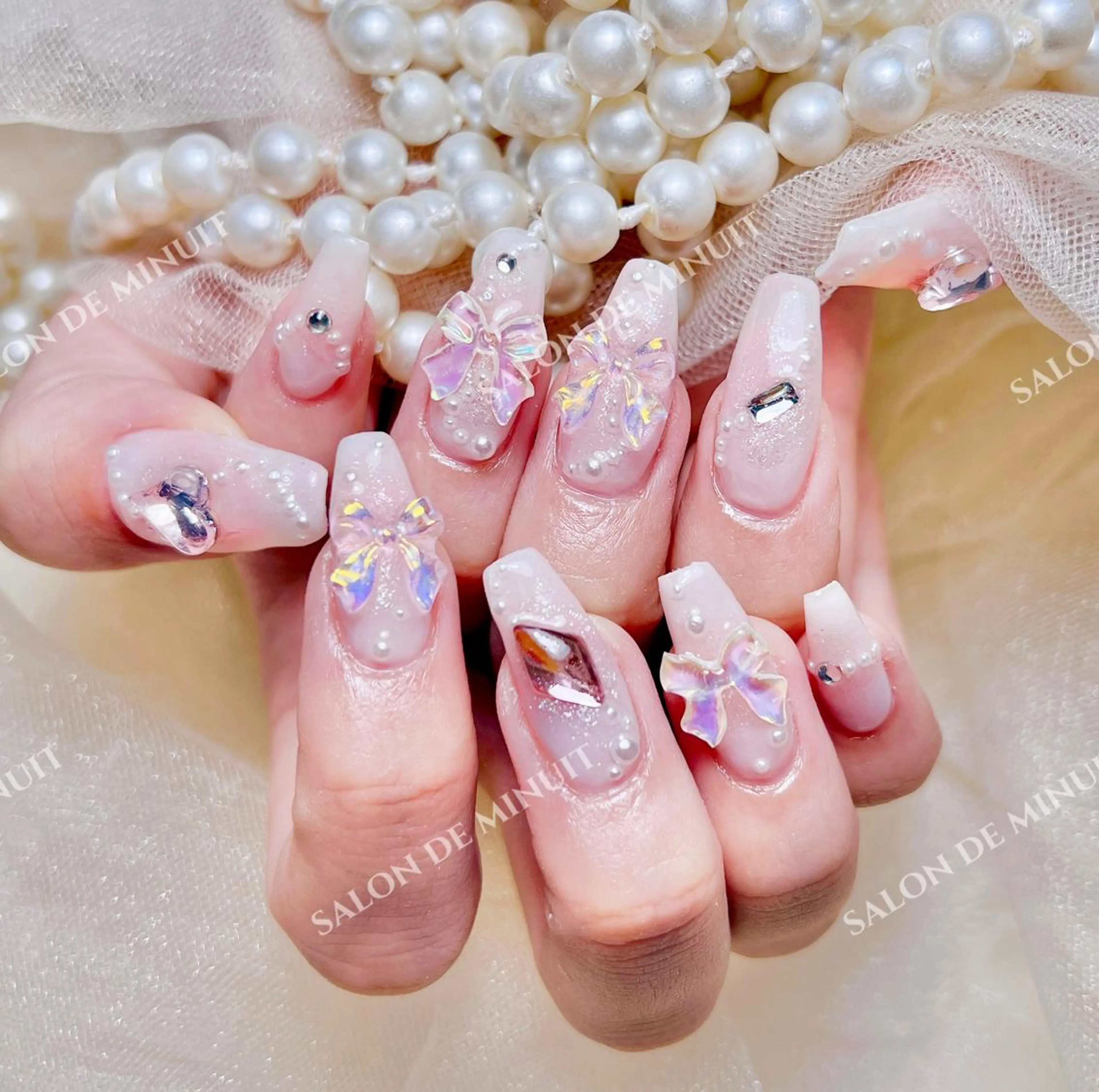 ネイル ハンドネイル ハンドケア Momo 🤍のネイルデザイン