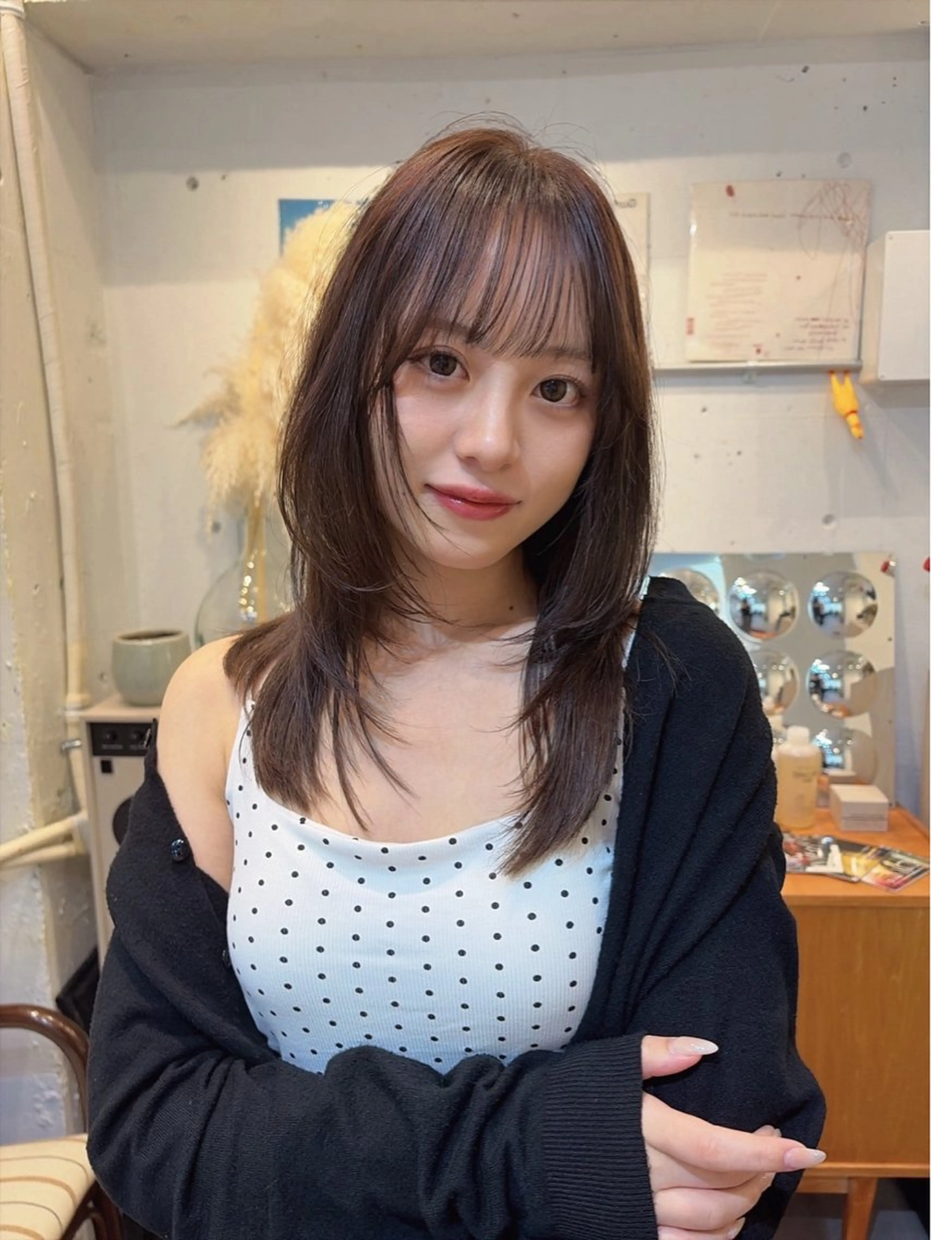 🐱カット+カラー+サラサラトリートメント🐱の写真