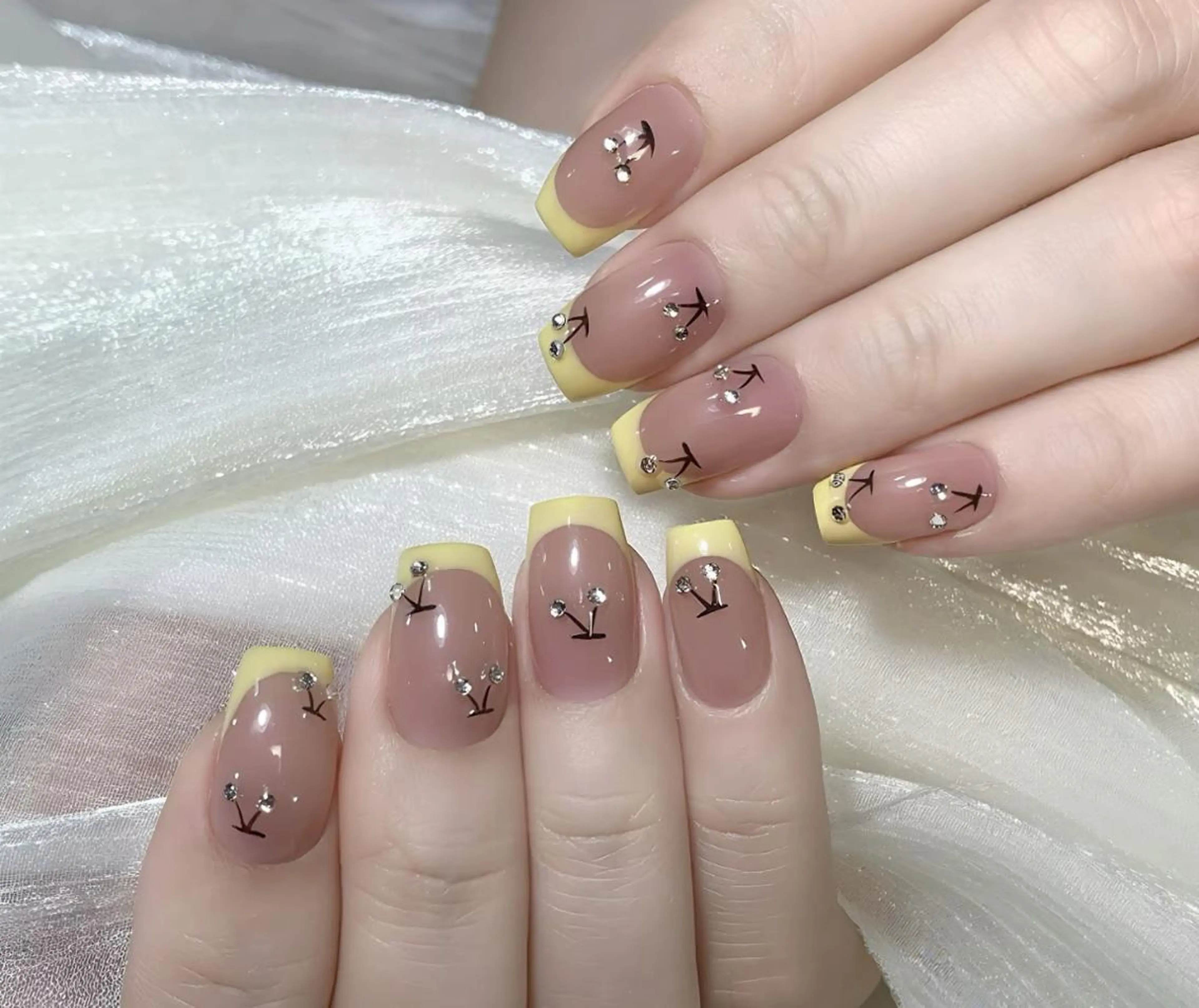 ネイル ハンドネイル By moonネイル 🌷ワンホン/韓国風のネイルデザイン