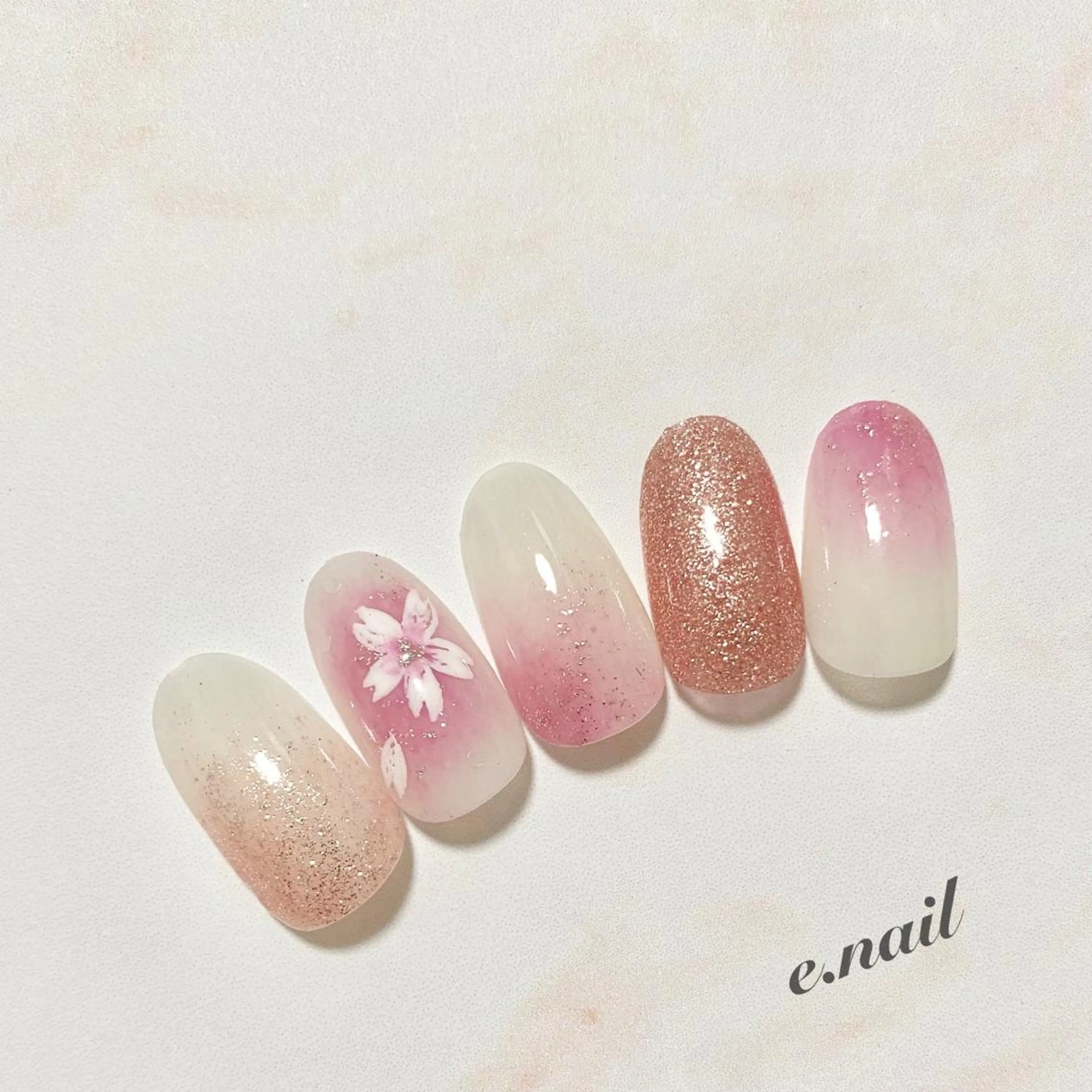 ネイル 桜ネイル N.design mineのネイルデザイン