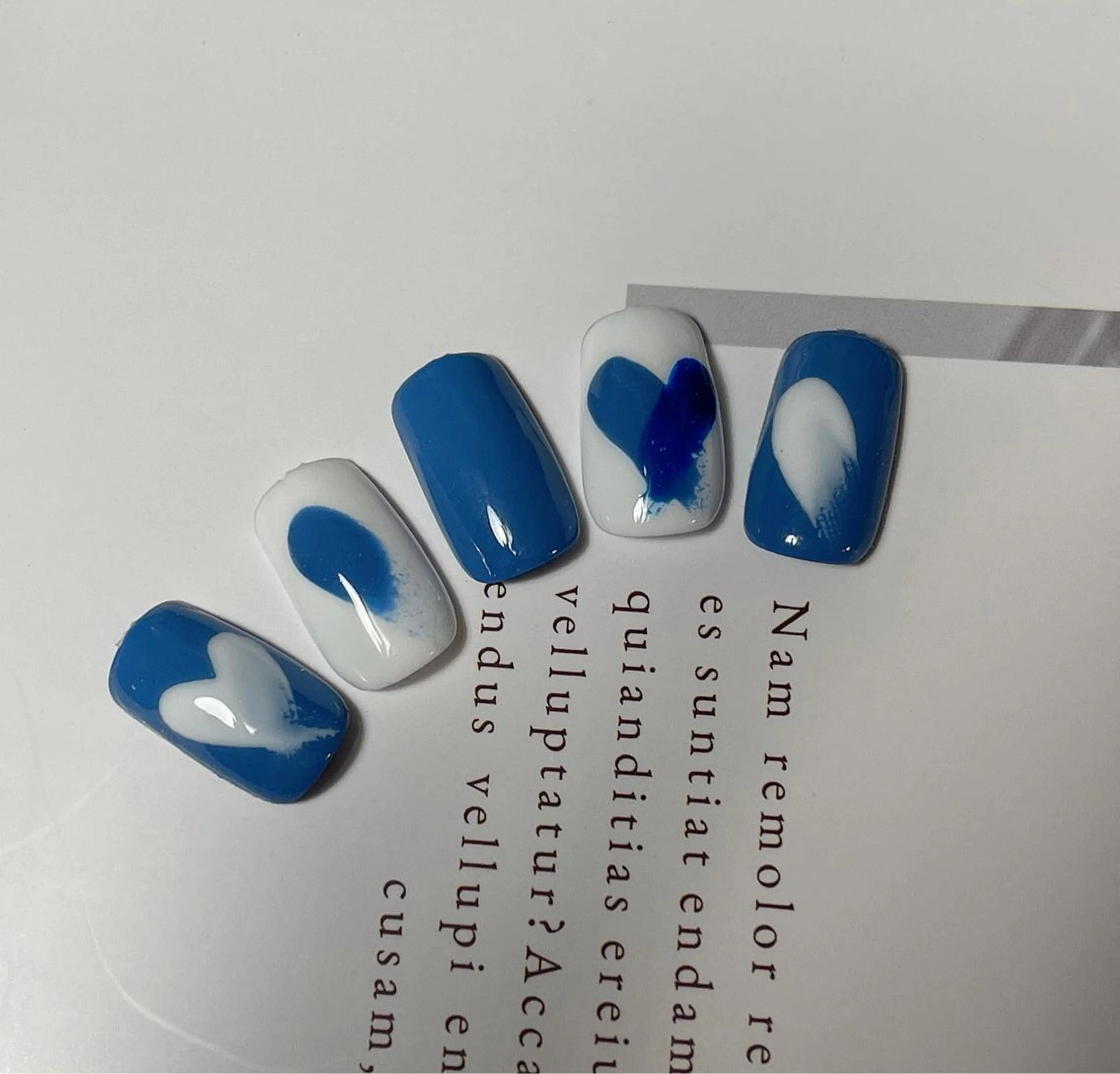 ネイル July Nail練習モデルのネイルデザイン