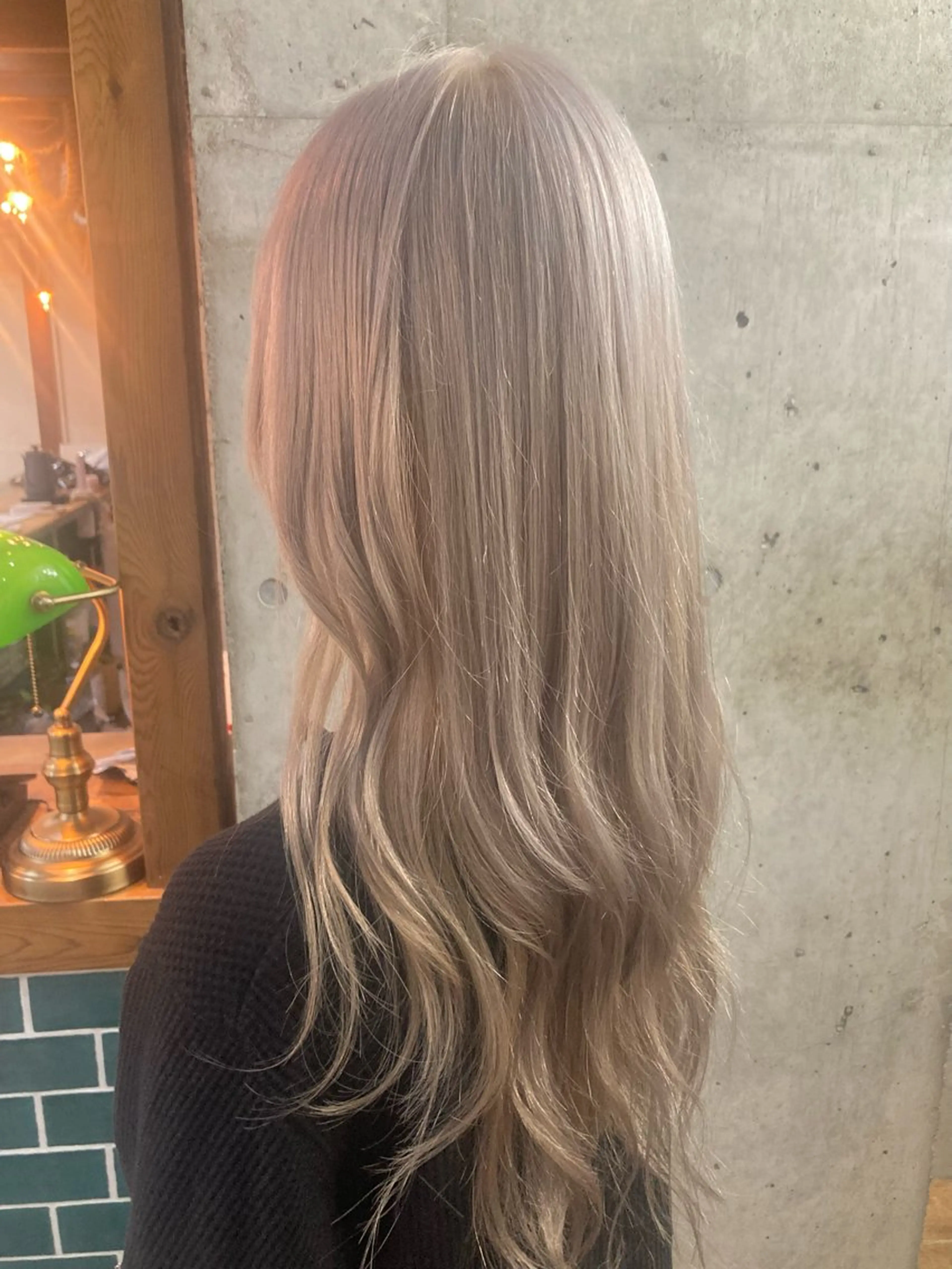 ロング カラー ヘアカラー トリートメント 💖カラー/ブリーチ 💖あつやのヘアスタイル