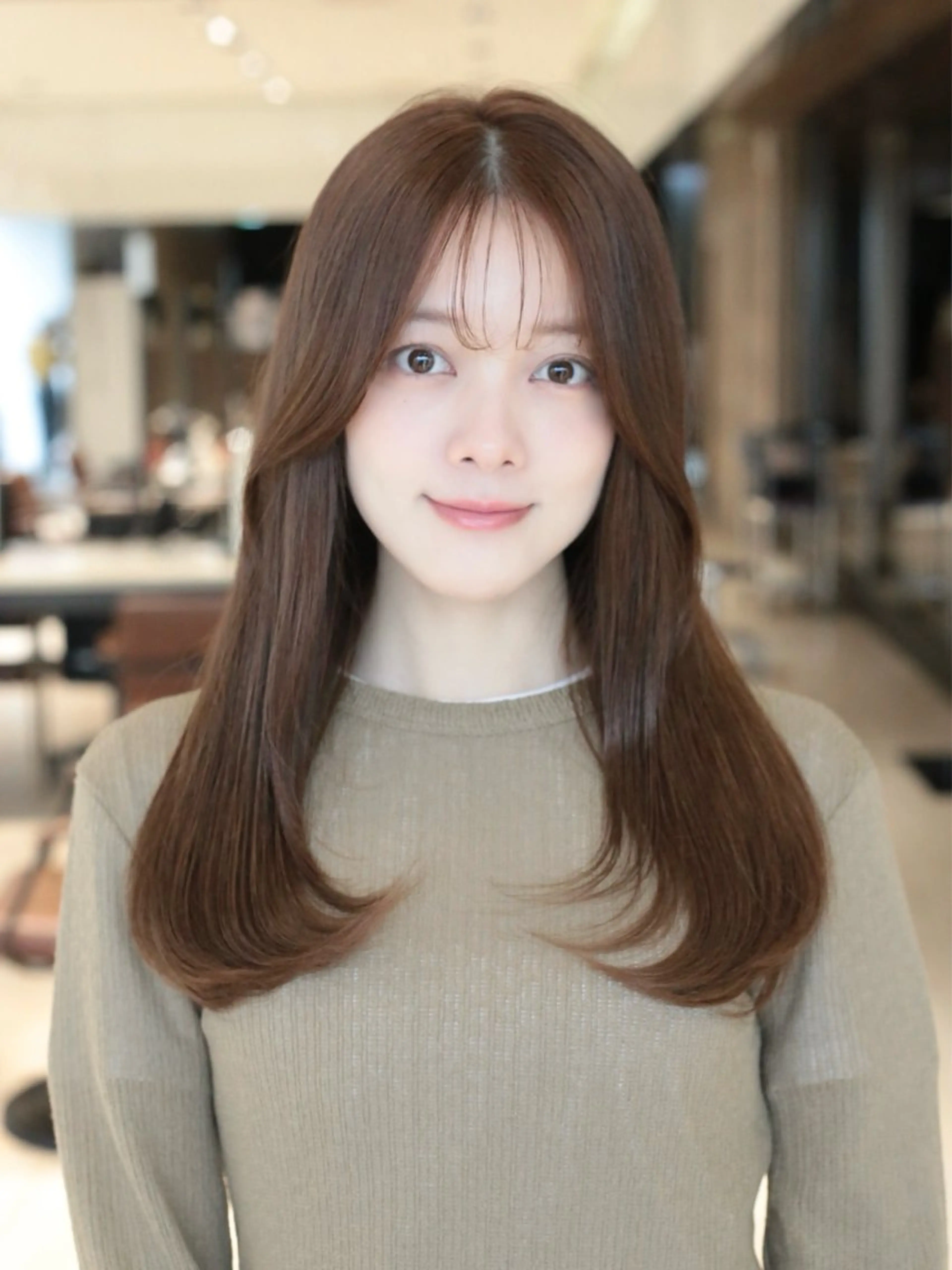 ロング カラー レイヤーカット カット ヘアカラー トリートメント レイヤー/顔周り /透明感🩶高橋大のヘアスタイル