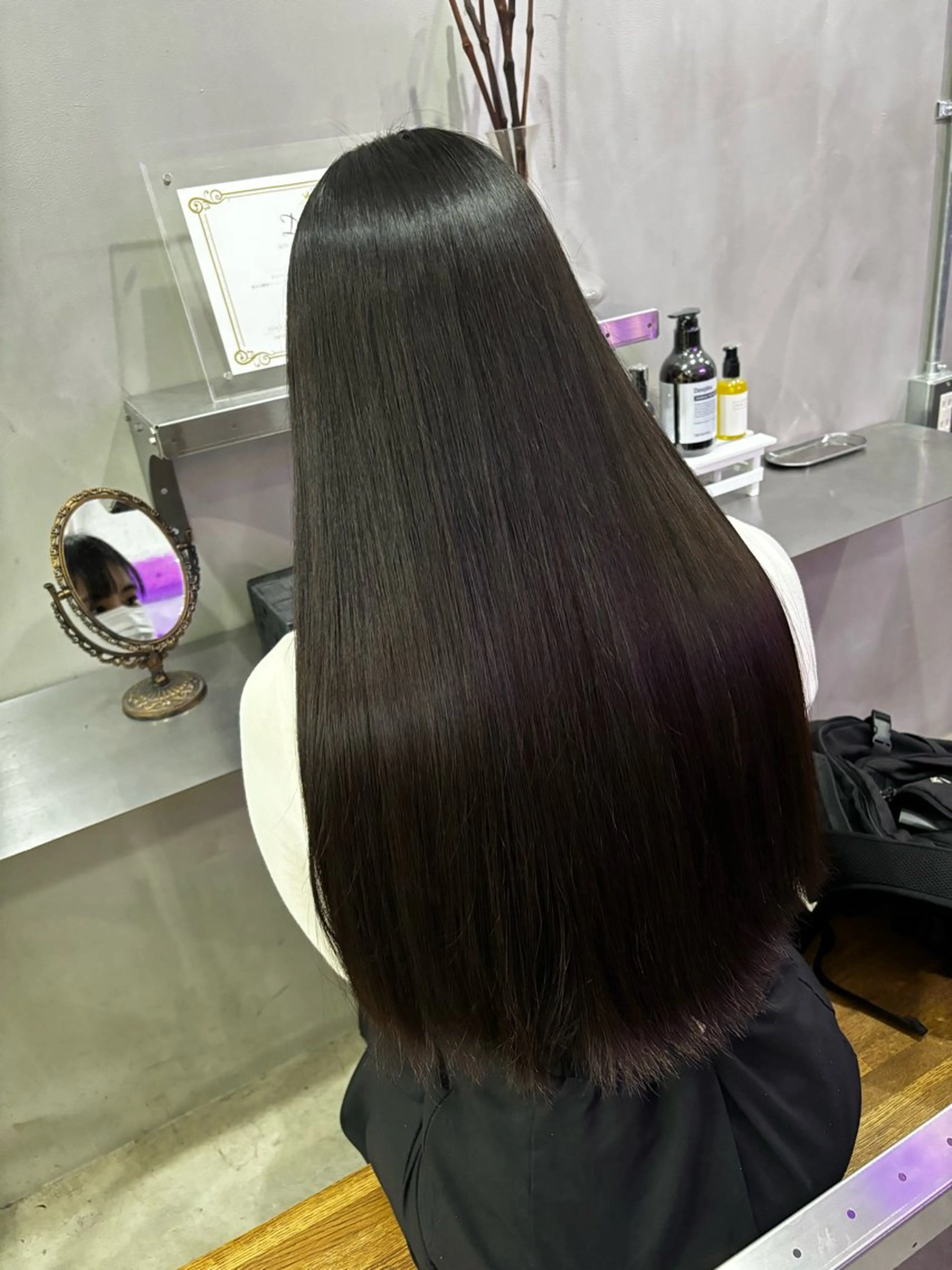 ✅美髪縮毛矯正＋最高級髪質改善トリートメントの写真