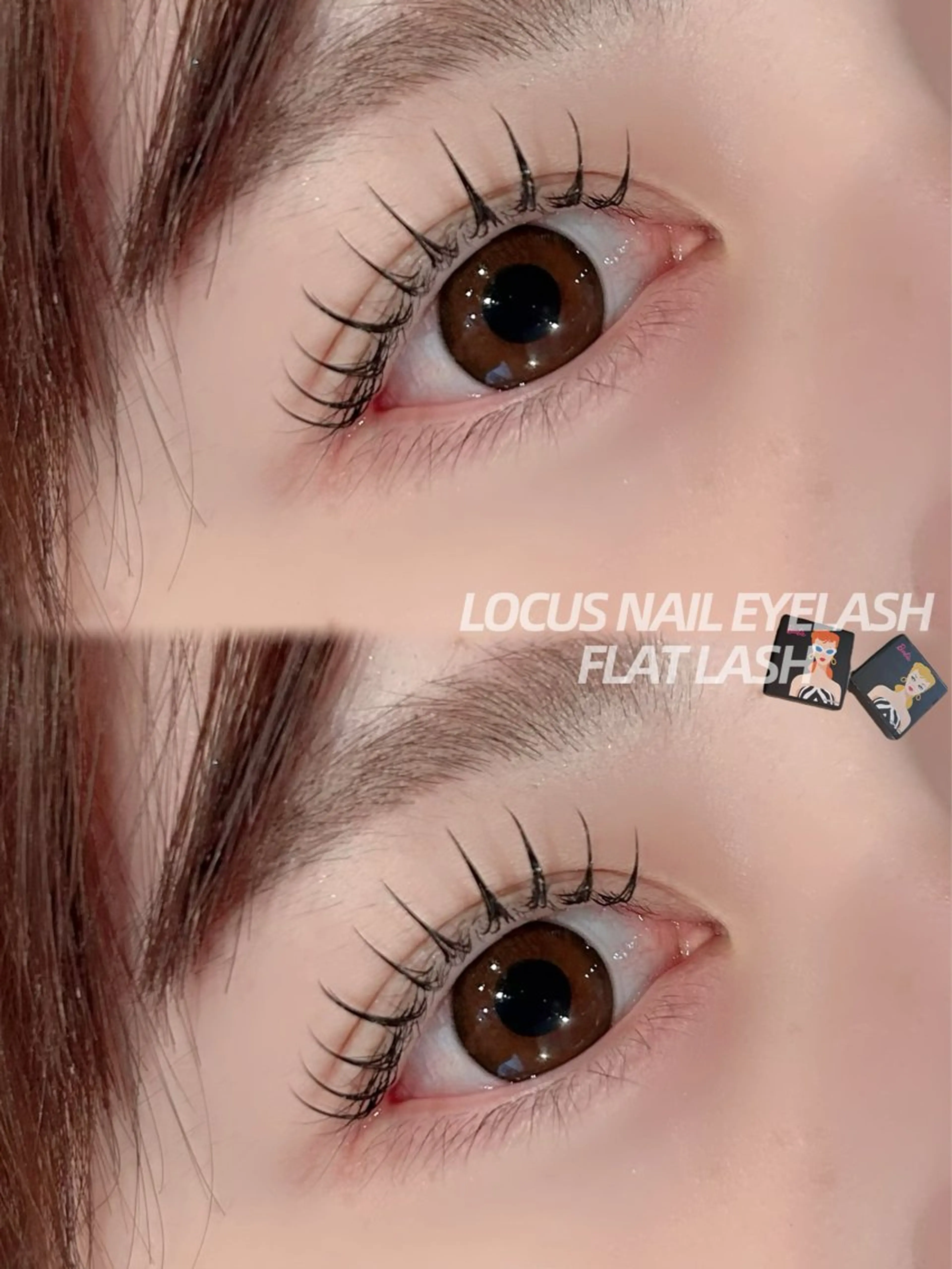 フラットラッシュ80本 💎の写真