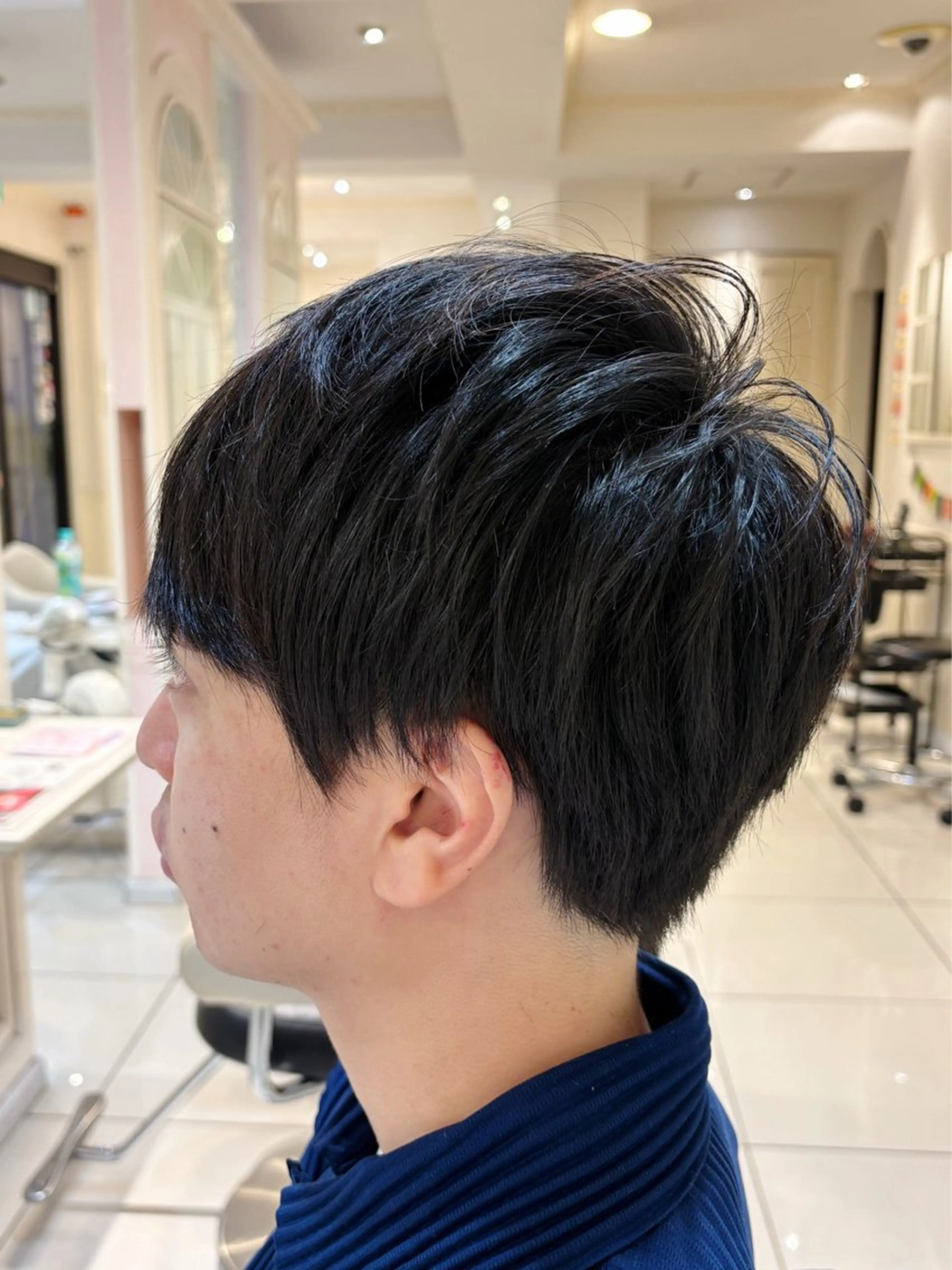 メンズカットの写真