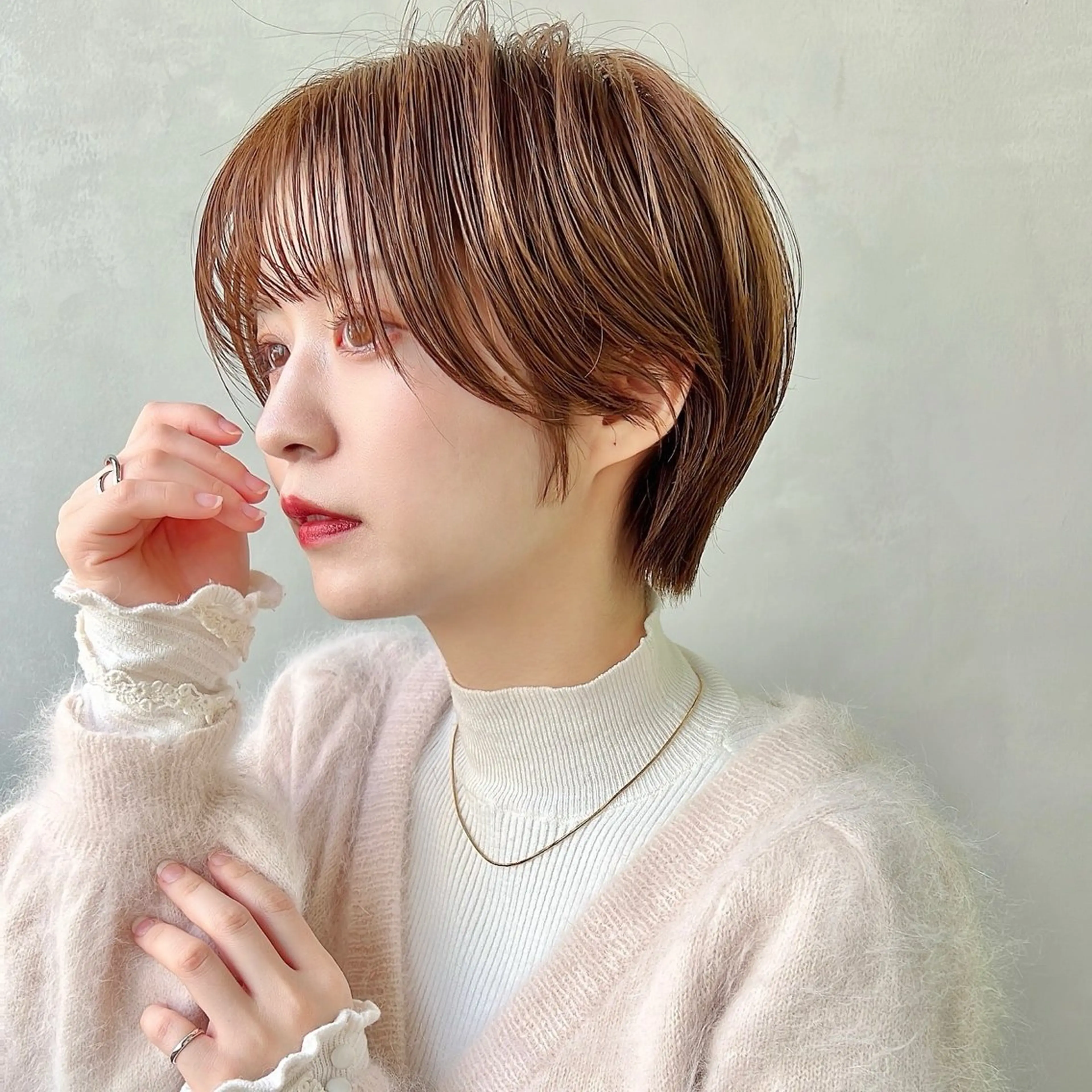 ショート カラー カット ヘアカラー トリートメント 🧡ショートの達人 🧡SHOのヘアスタイル