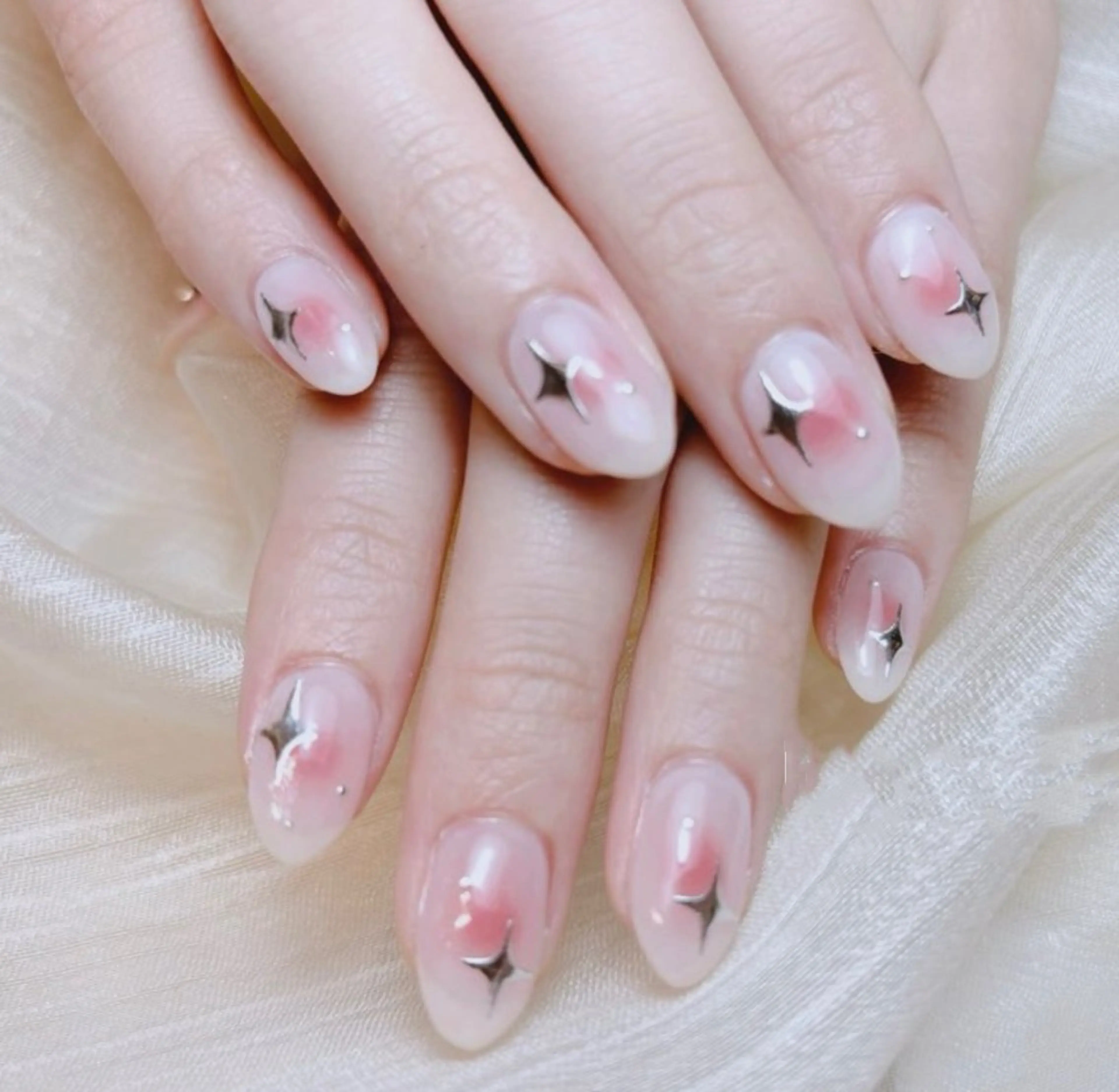 ネイル H3 Nail Tsuki🦋💙のネイルデザイン