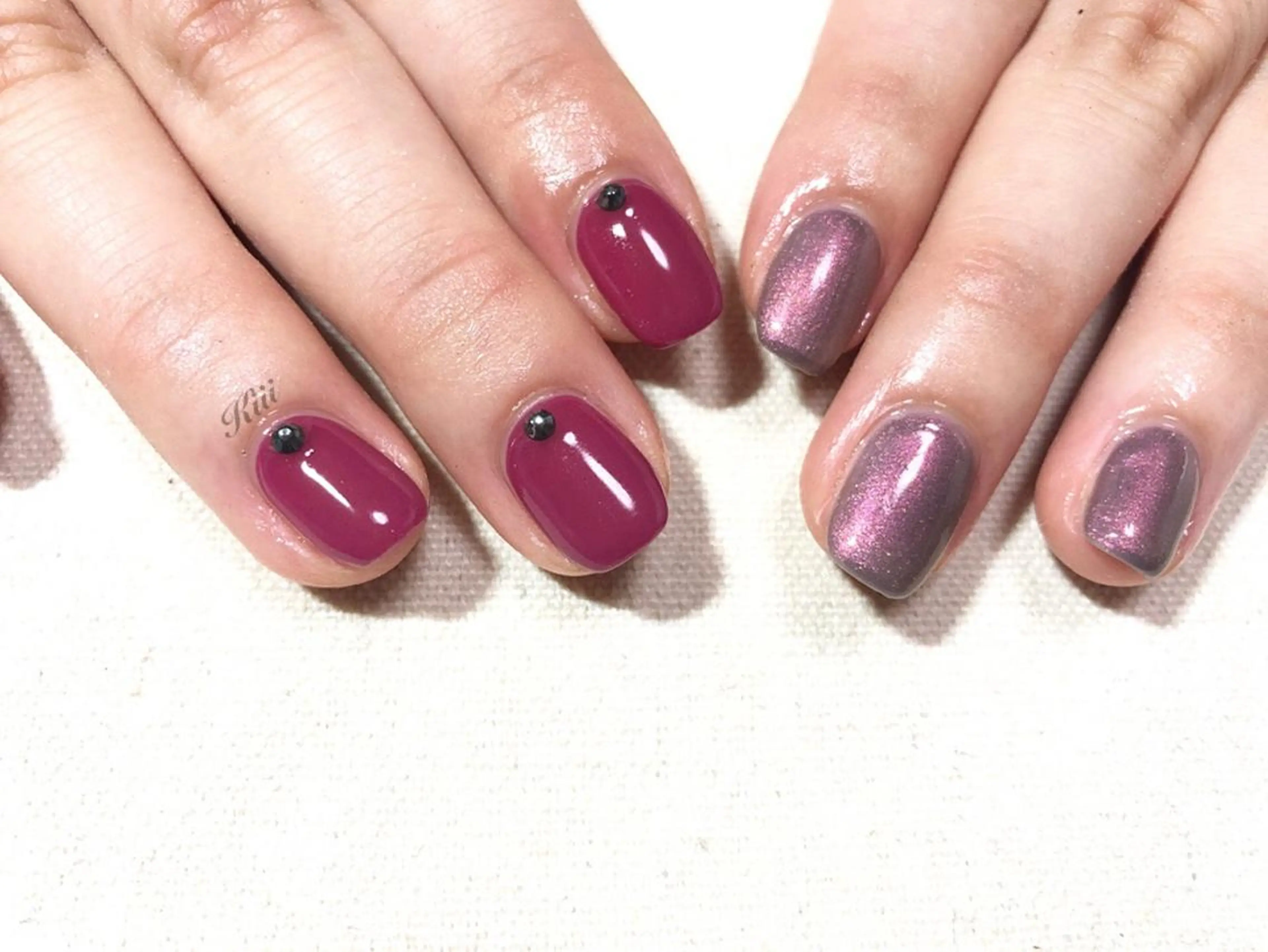 ネイル ハンドネイル フットネイル kiii.__ ✴︎*のネイルデザイン