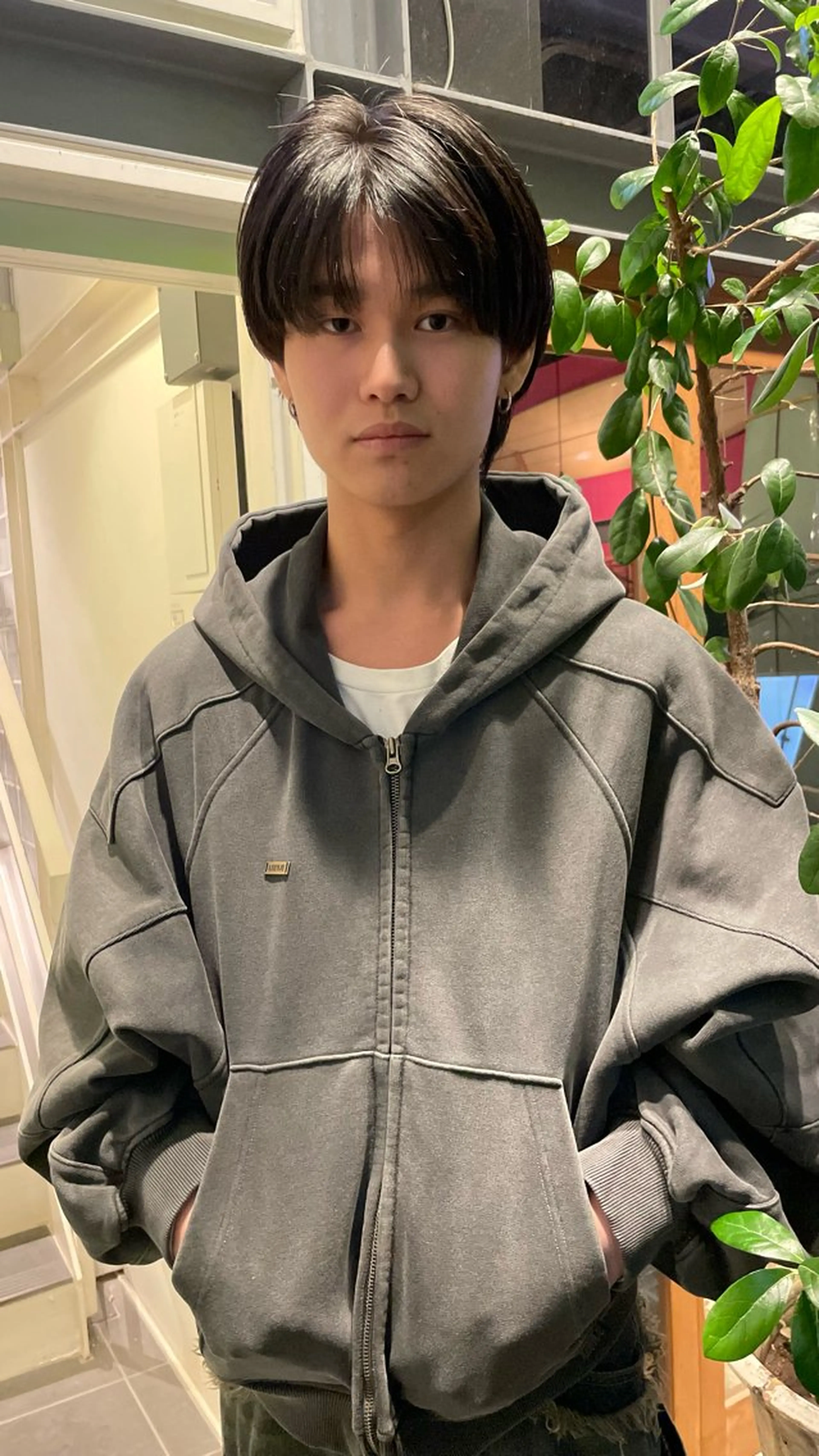 メンズ 林本　南壱人/カット /パーマ/カラーのヘアスタイル