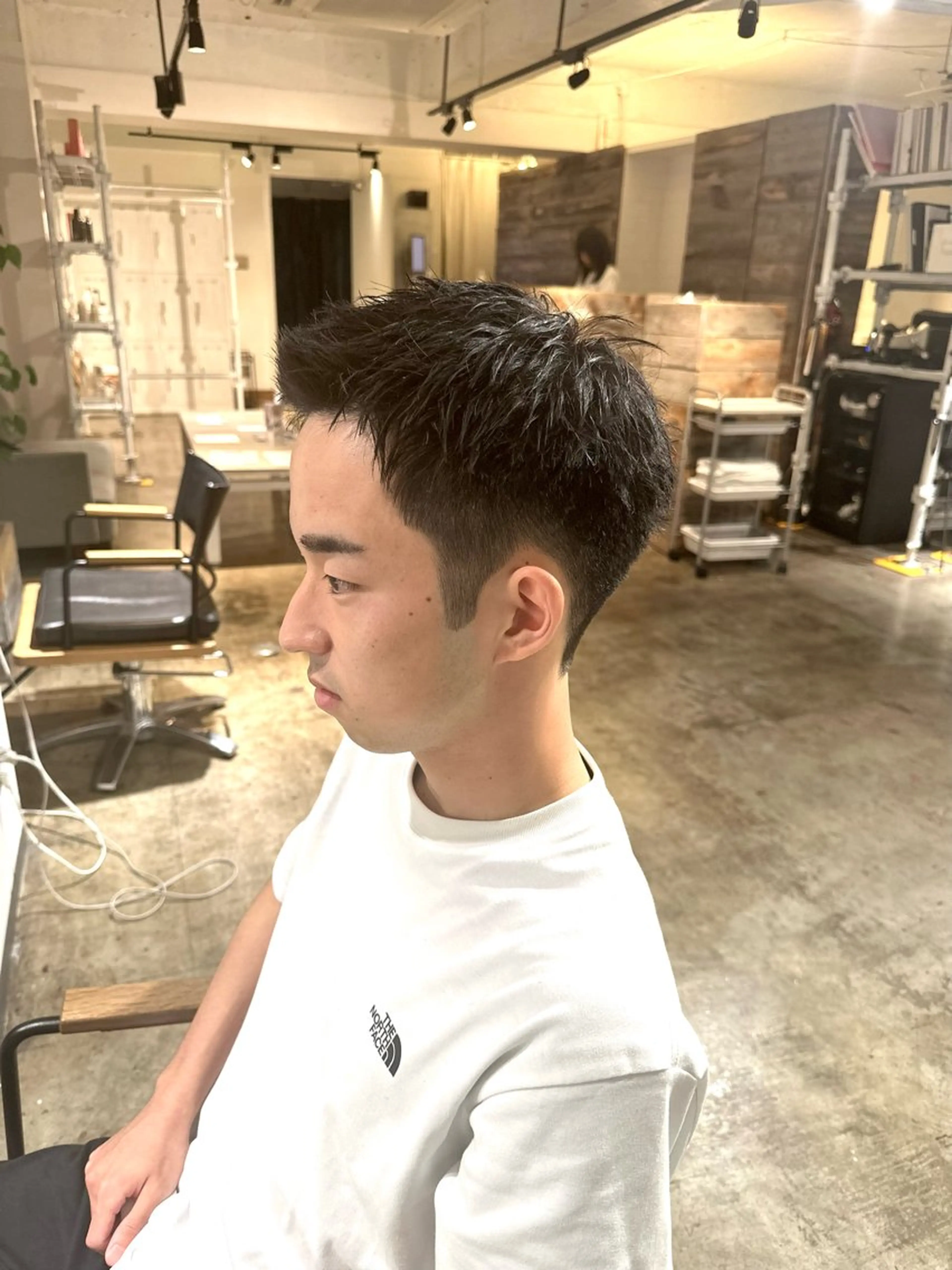 メンズ ビジネス フェードカット 刈り上げ カット 骨格補正施術/メンズ 専門美容師/YUYAのヘアスタイル