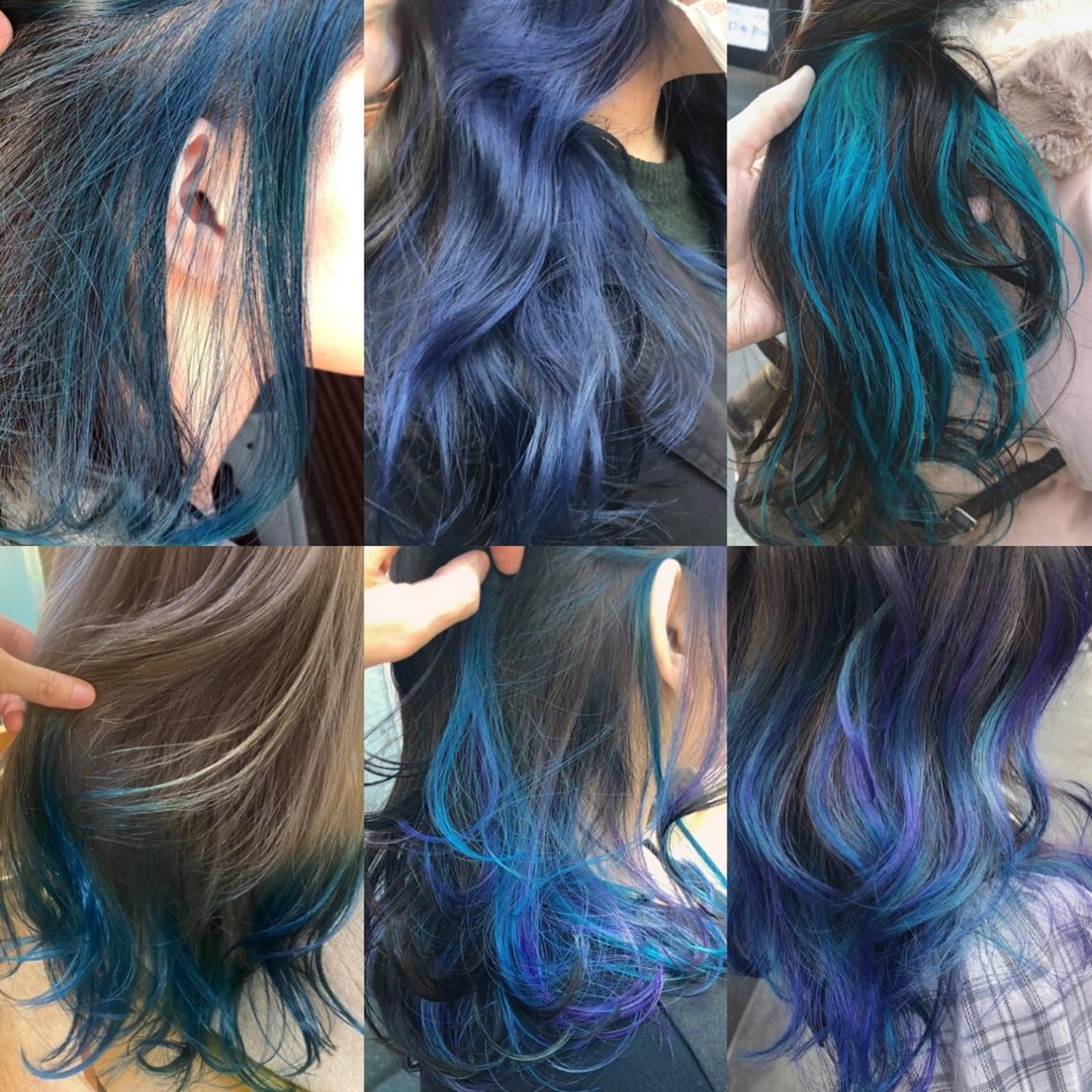 ミディアム カット ヘアカラー トリートメント 原宿サロン代表 デザインカラー伊藤卓のヘアスタイル