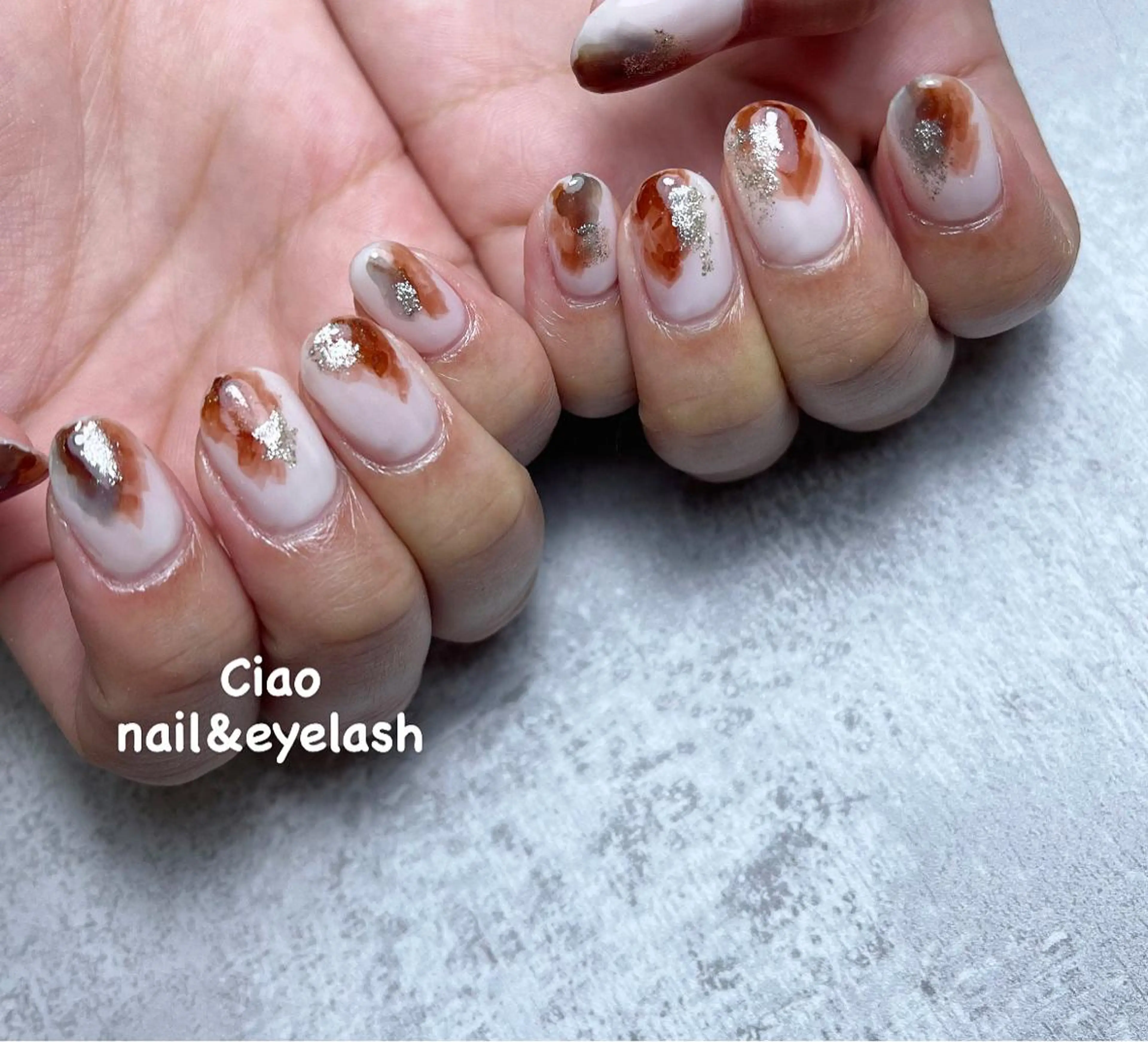ネイル アートネイル ジェルネイル ニュアンスネイル シンプルネイル 春ネイル #Amin nail salonのネイルデザイン