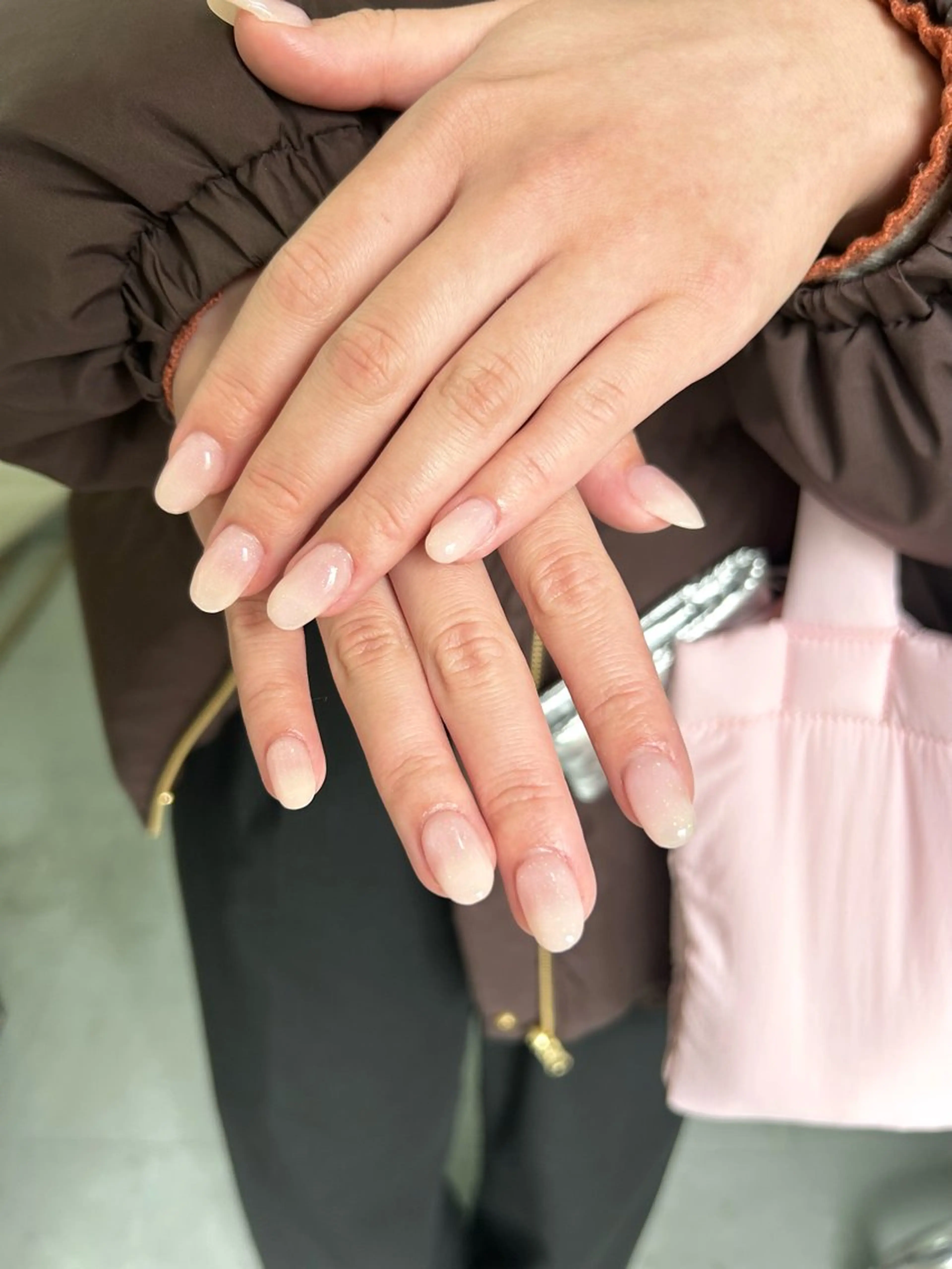 ネイル ワンカラーネイル 春ネイル MANAMI /  中崎町ネイルのネイルデザイン