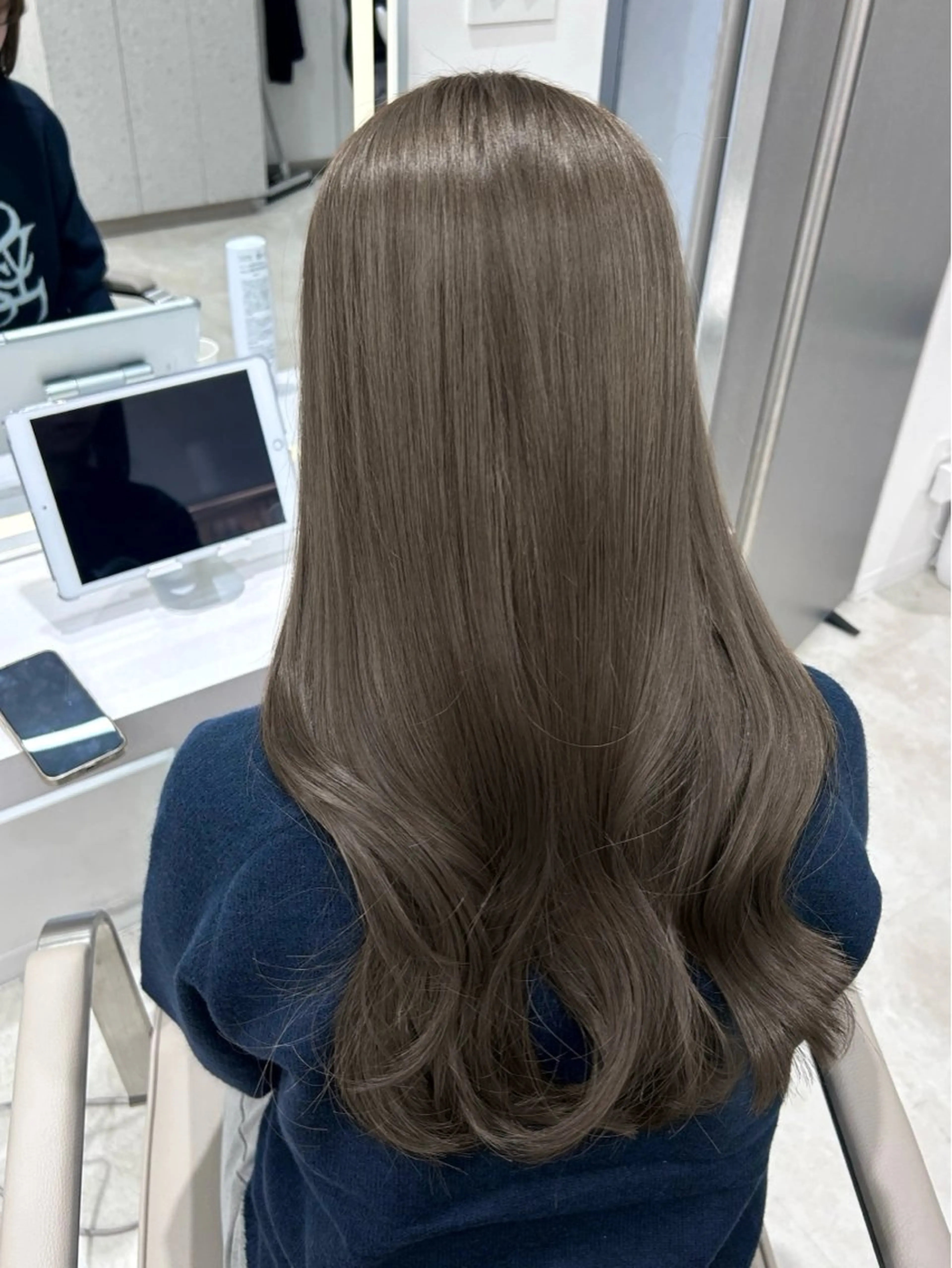 ロング カラー ヘアカラー トリートメント ダブルカラー髪質改善 /Annaのヘアスタイル