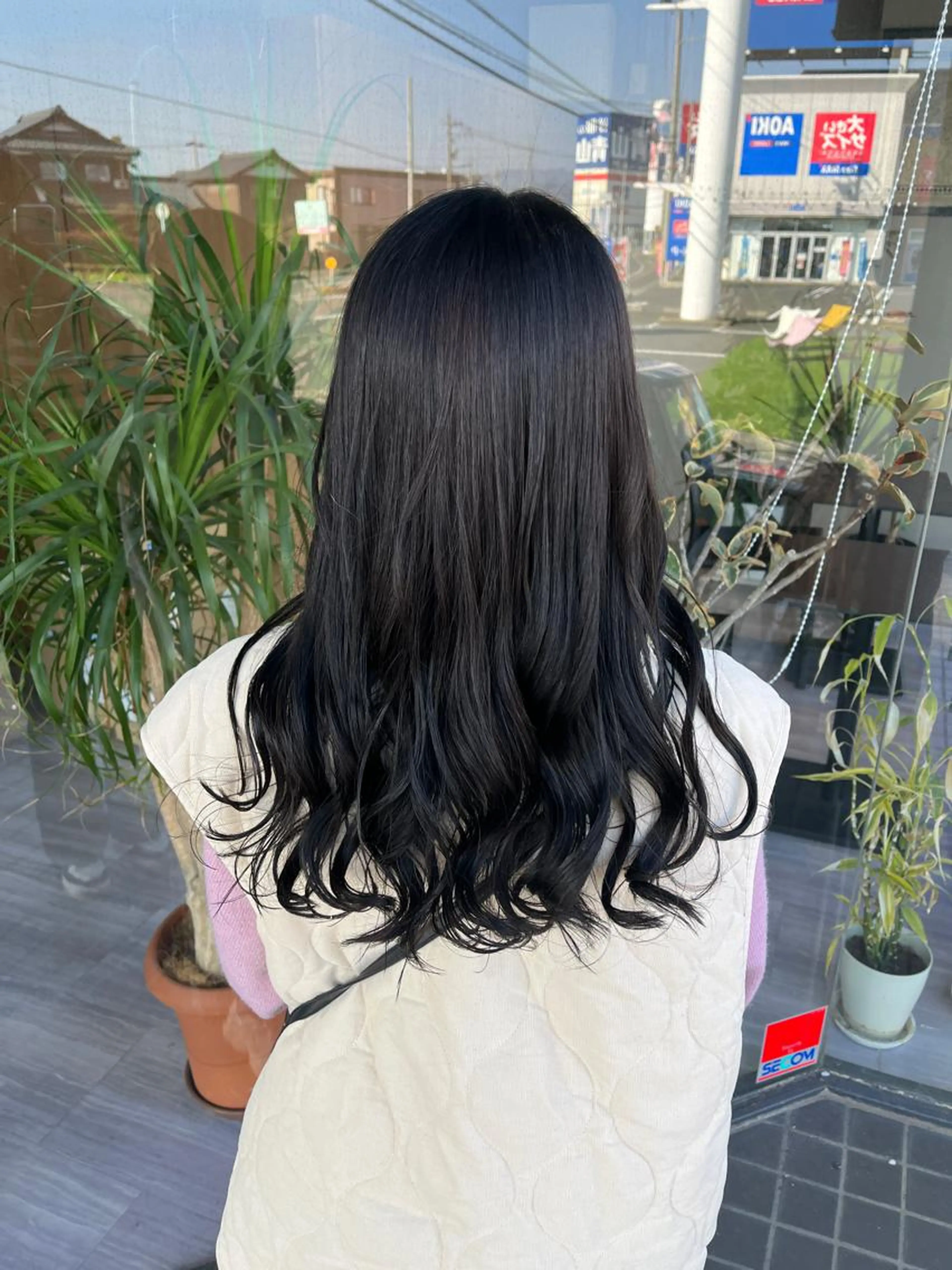 全体ワンカラー+トリートメント🪡♡の写真