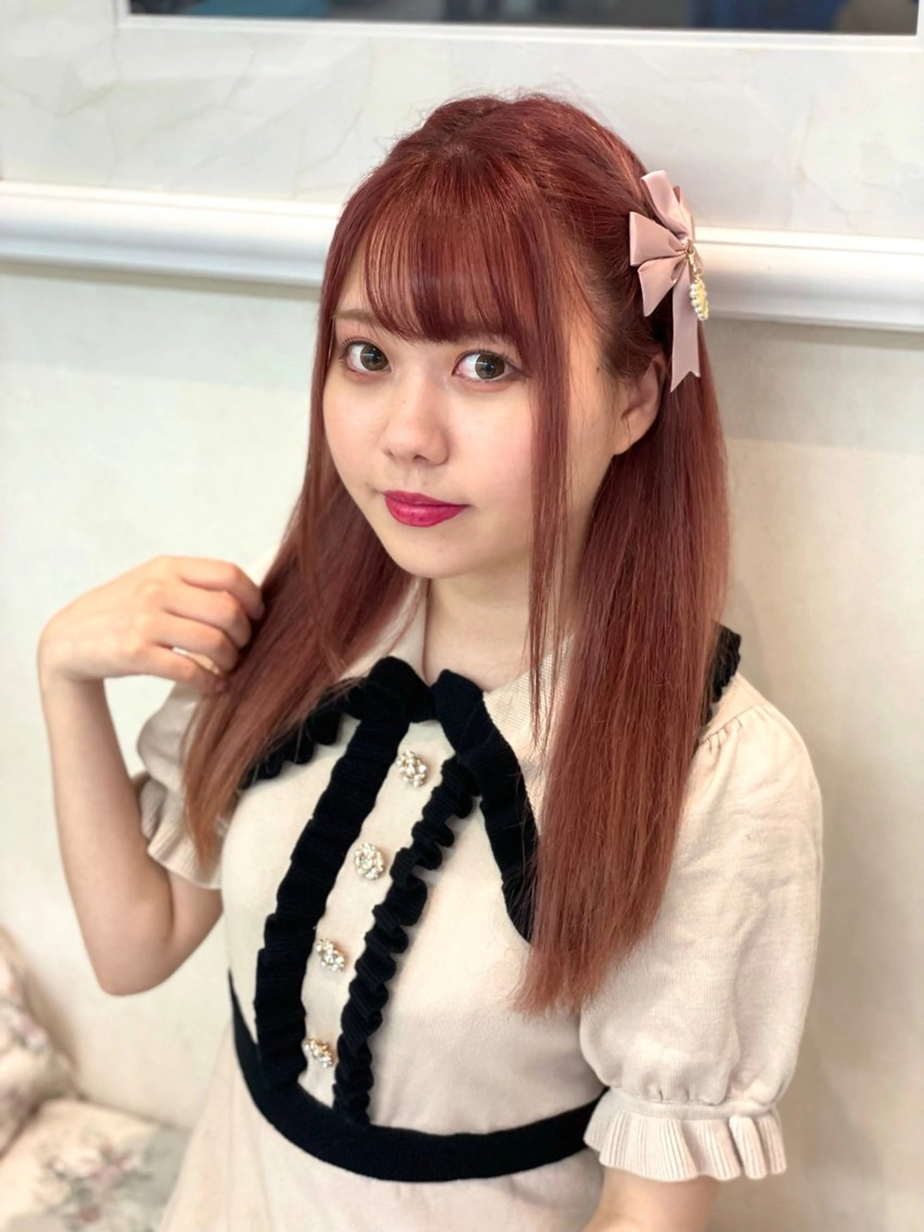 ロング カラー ヒヨシ ルナのヘアスタイル