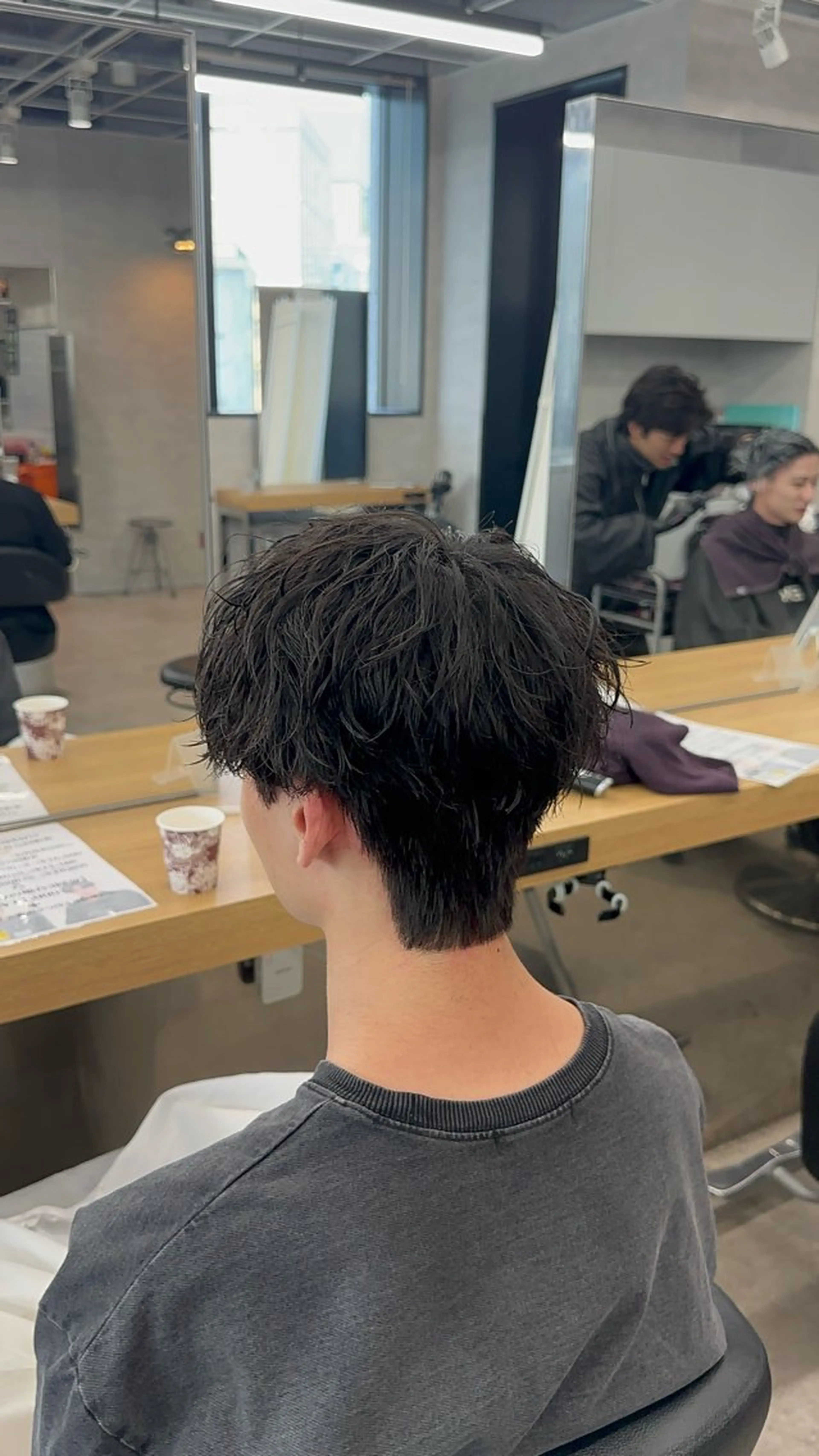 パーマ メンズ 韓国ヘア忠実再現/ 韓国ヘア/tomoのヘアスタイル