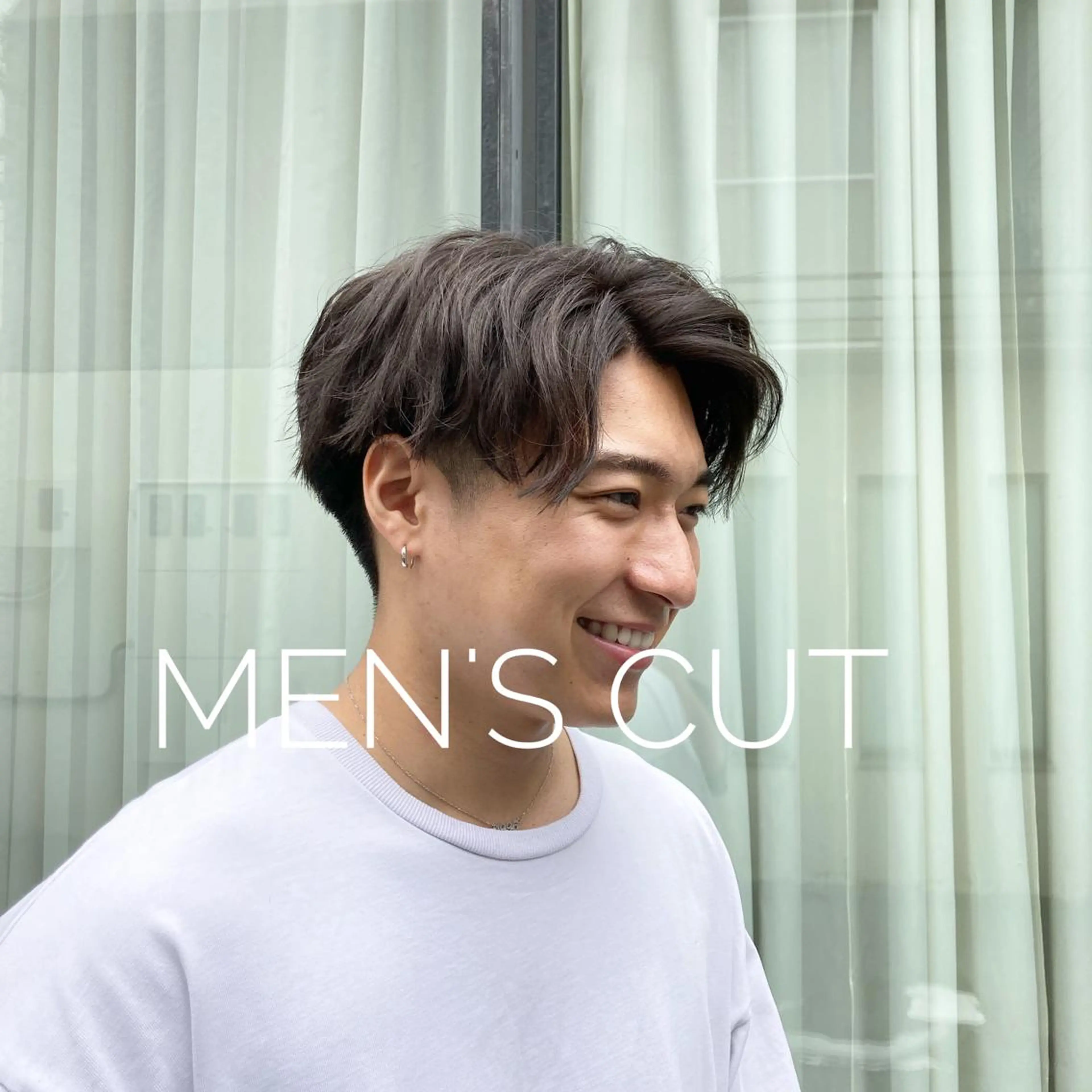 メンズカット+シャンプー+ブロウ+ヘアセットの写真