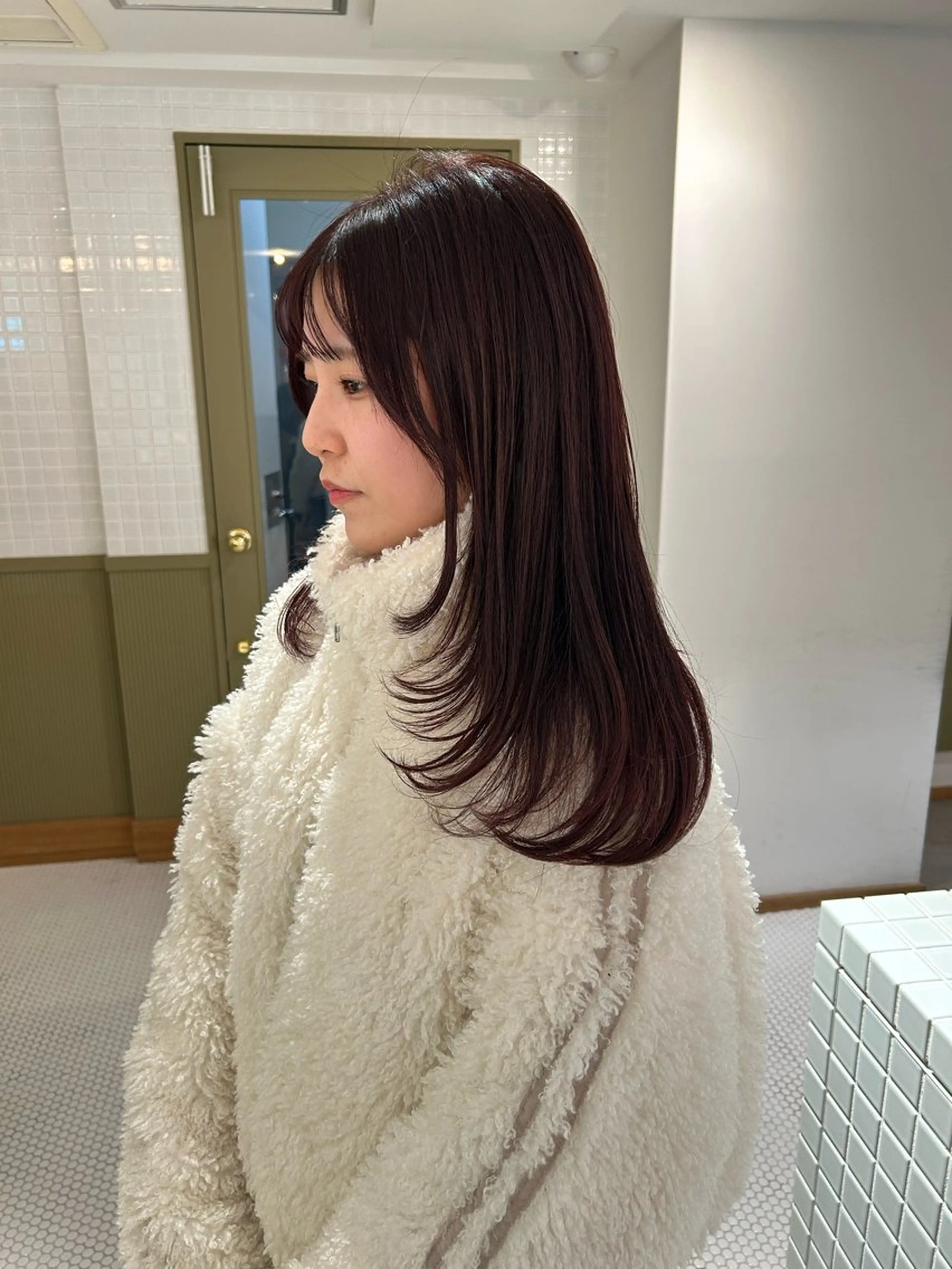 ロング レイヤーカット カット ヘアカラー マンツーマン美容師 立川　♡MIHO♡のヘアスタイル