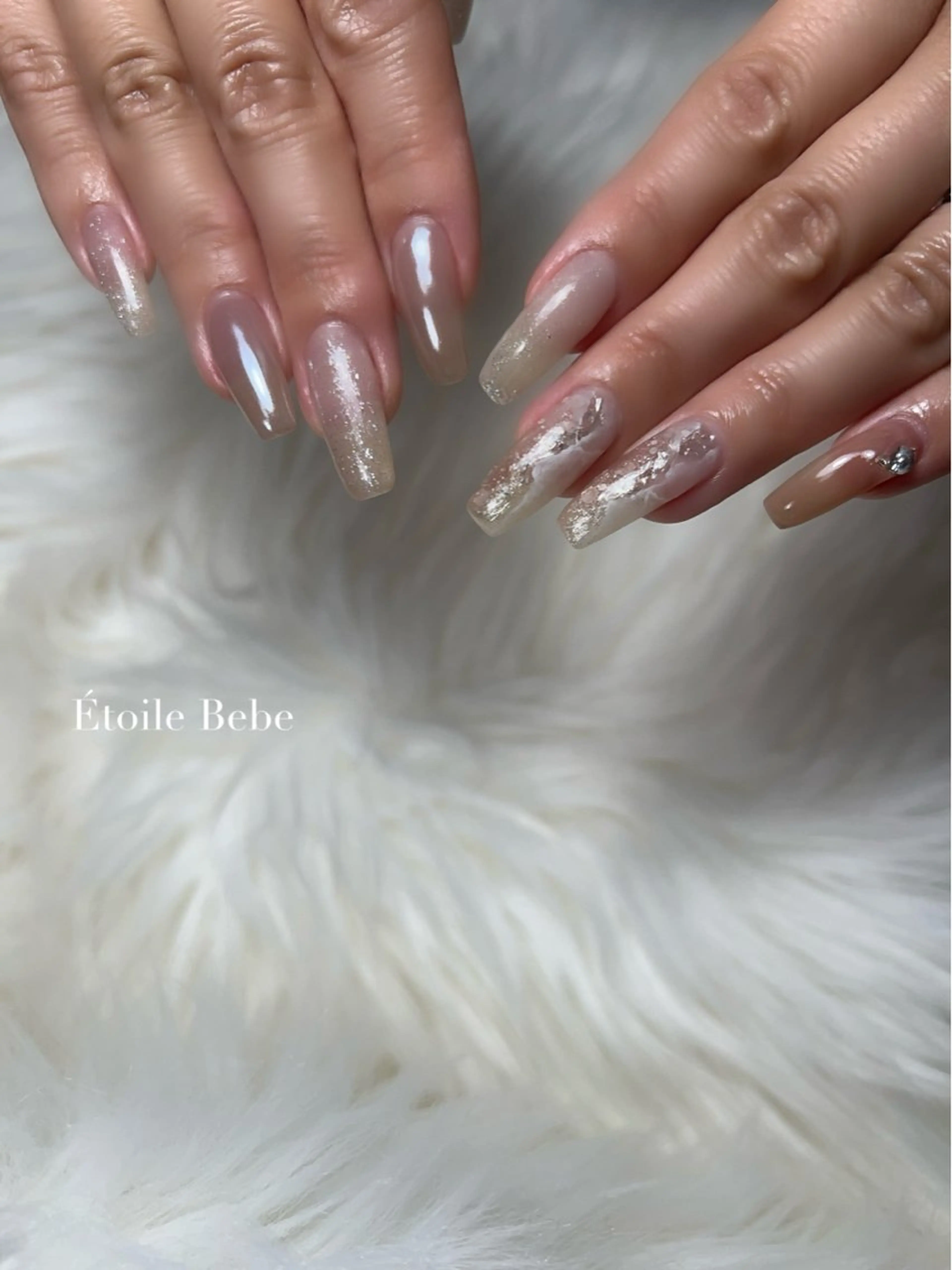 ネイル フラッシュネイル マグネットネイル ニュアンスネイル ワンカラーネイル ハンドネイル Étoile Bebeのエステ・リラクイメージ