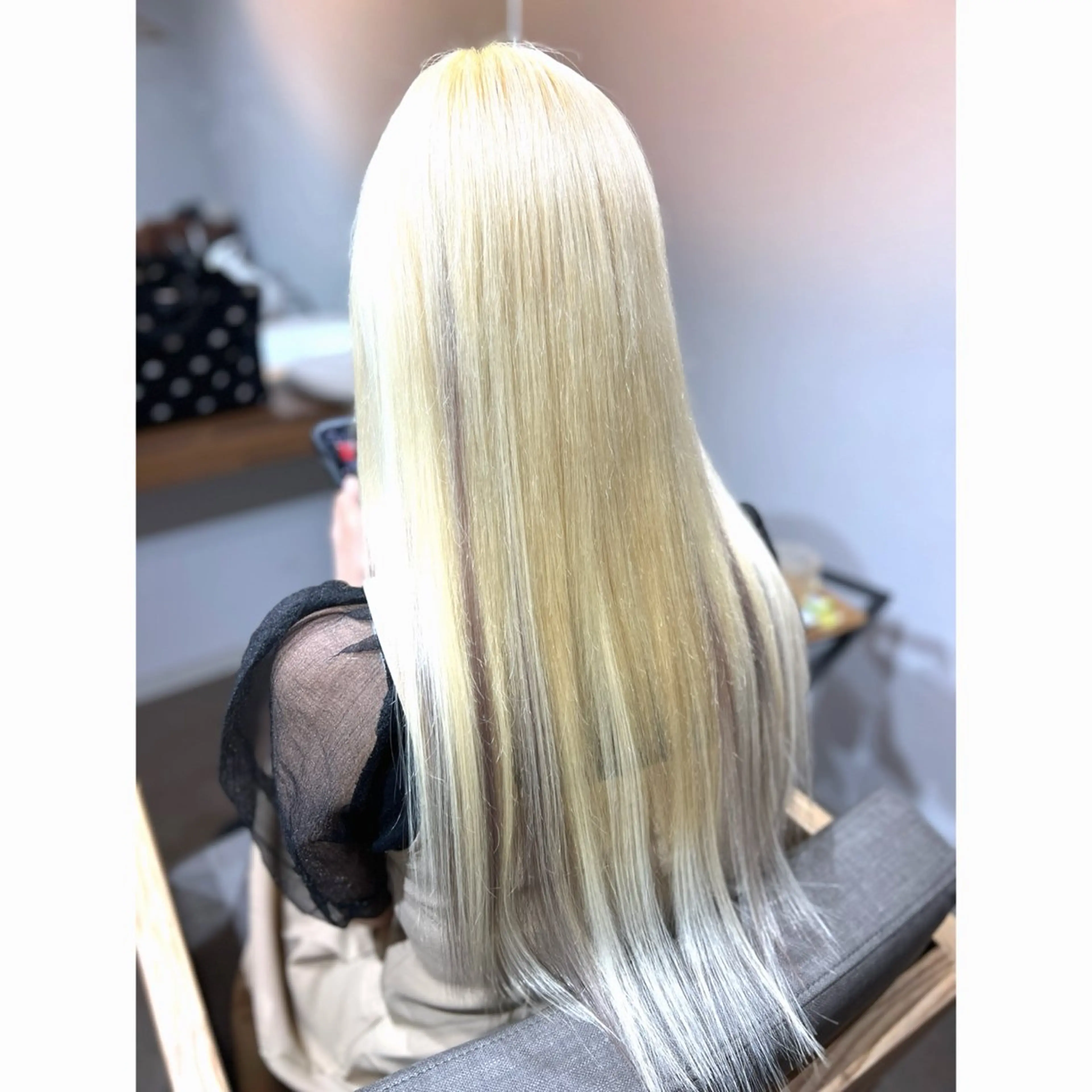 ロング エクステ 人気１位🎀有名人も 通う🫅韓国髪専門○のヘアスタイル