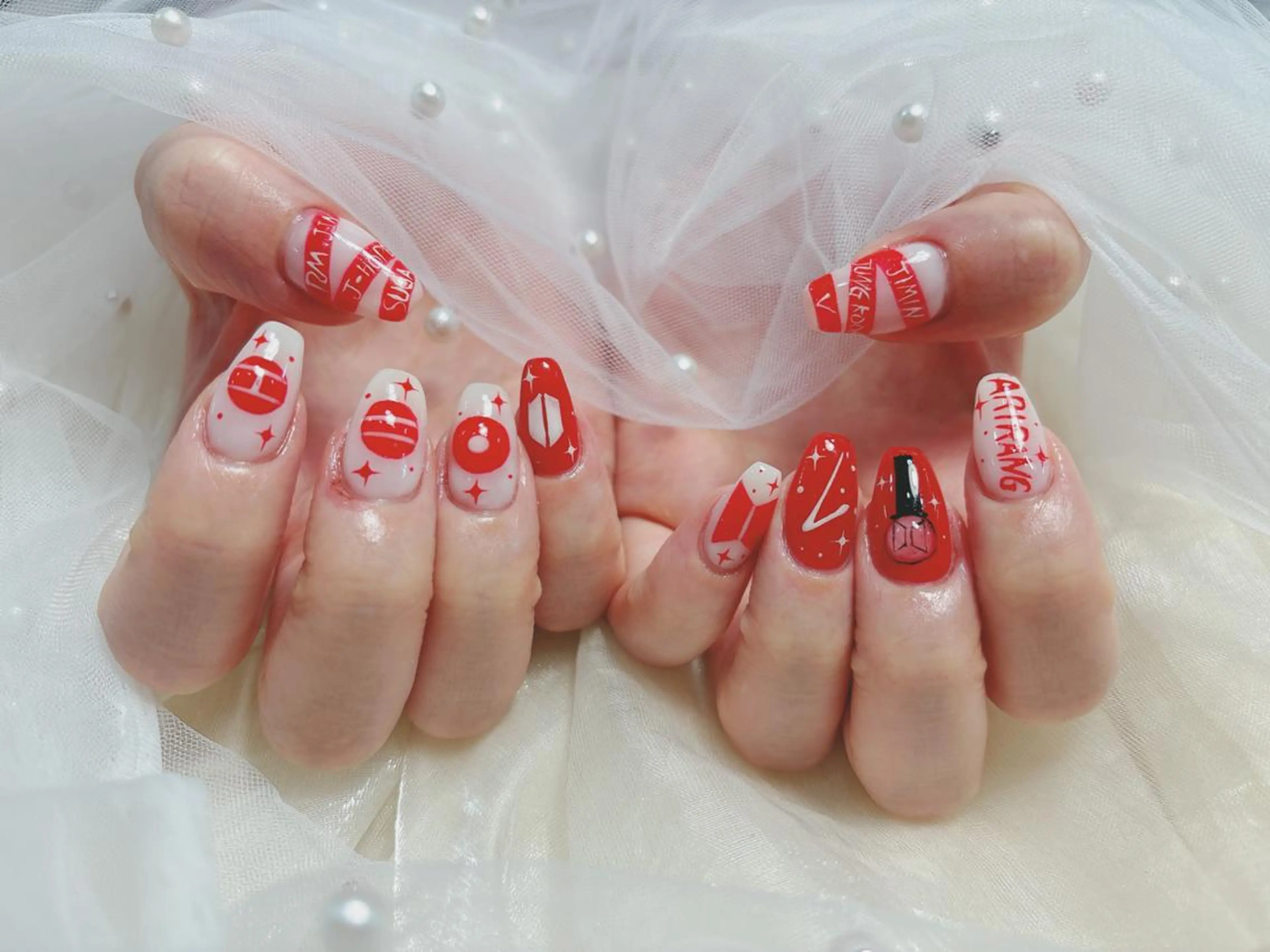 ネイル 🦋ネイルサロン ブラン🌈ゆりのネイルデザイン