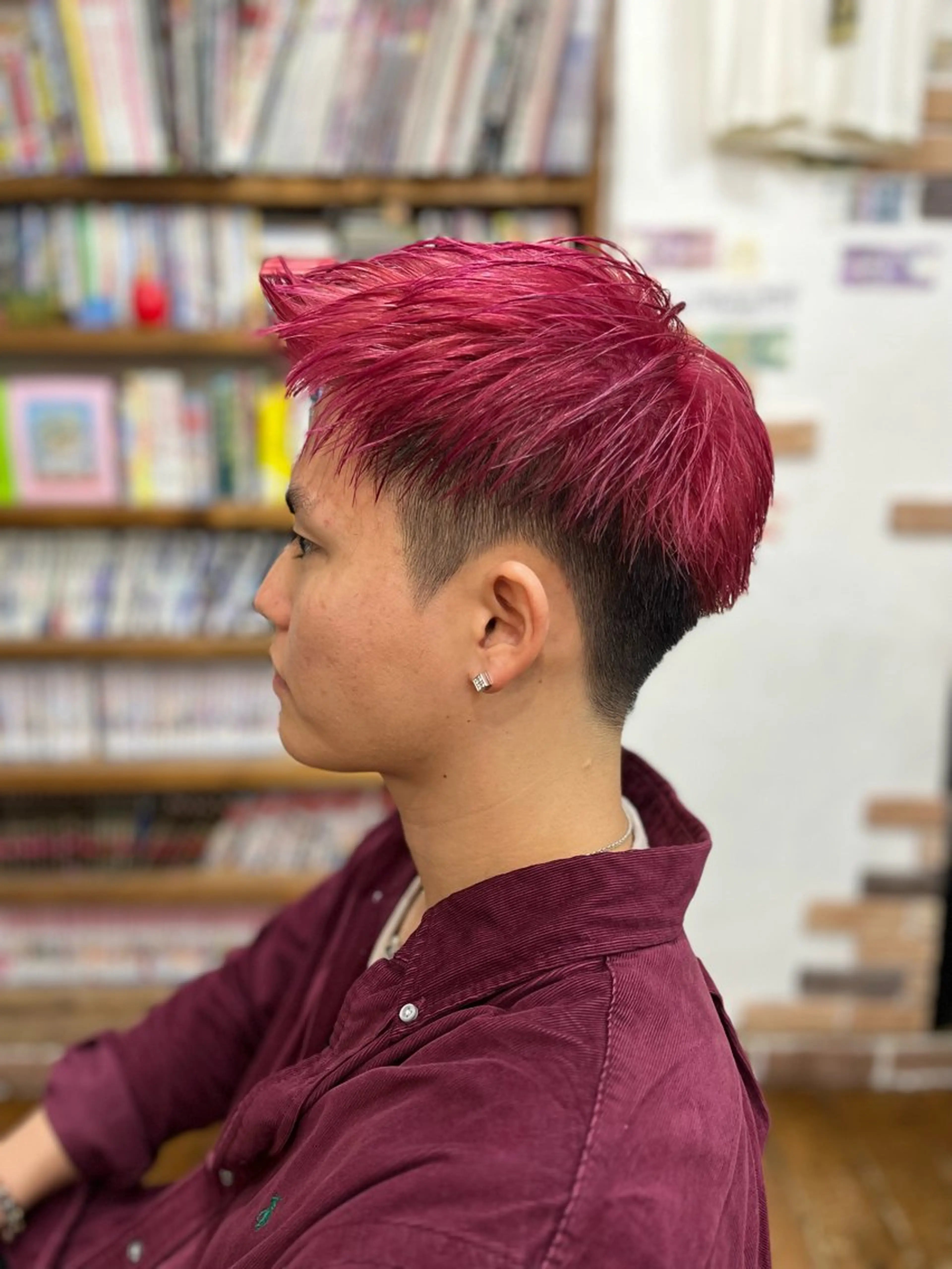 【ダブルカラー】メンズカット＋ケアブリーチ２回＋カラー＋クイックスパ＋シャンプーの写真