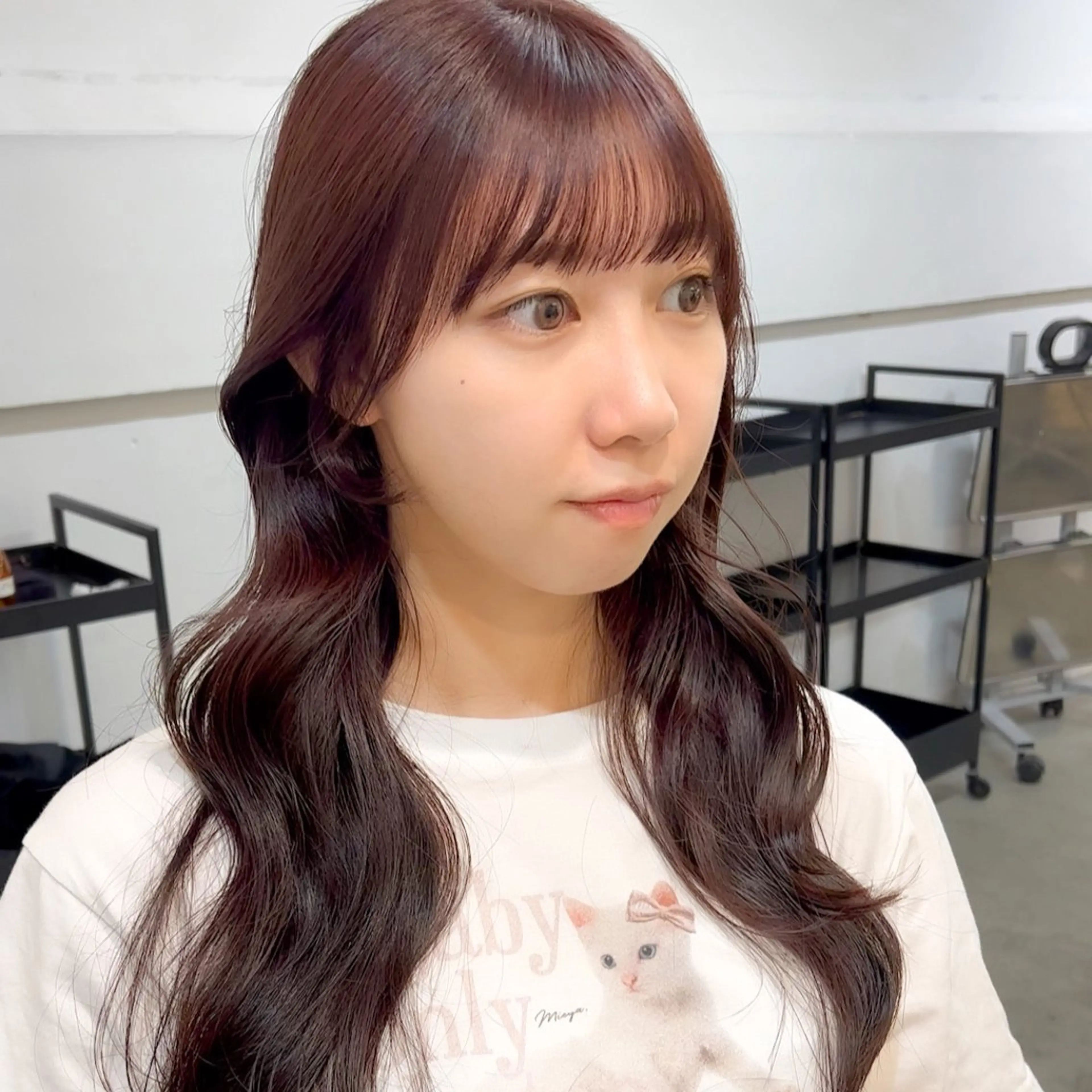 ロング カラー 韓国風ヘア レイヤーカット カット ヘアカラー トリートメント レイヤーカットのプロ 大人ヘア宮森貴志のヘアスタイル